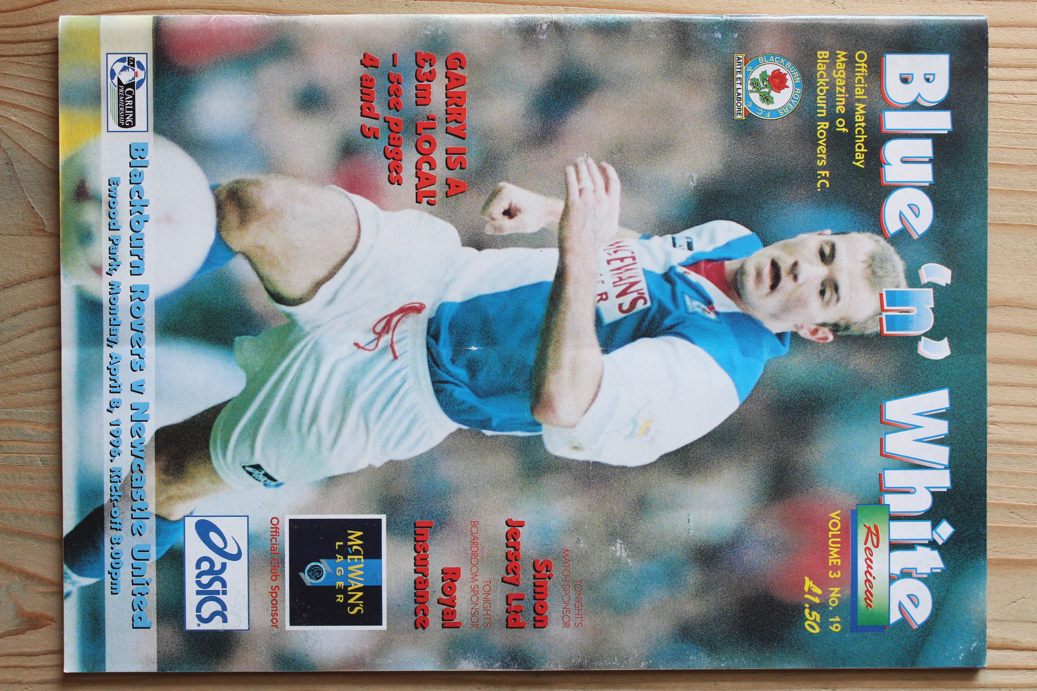 Blackburn Rovers FC v Newcastle United FC