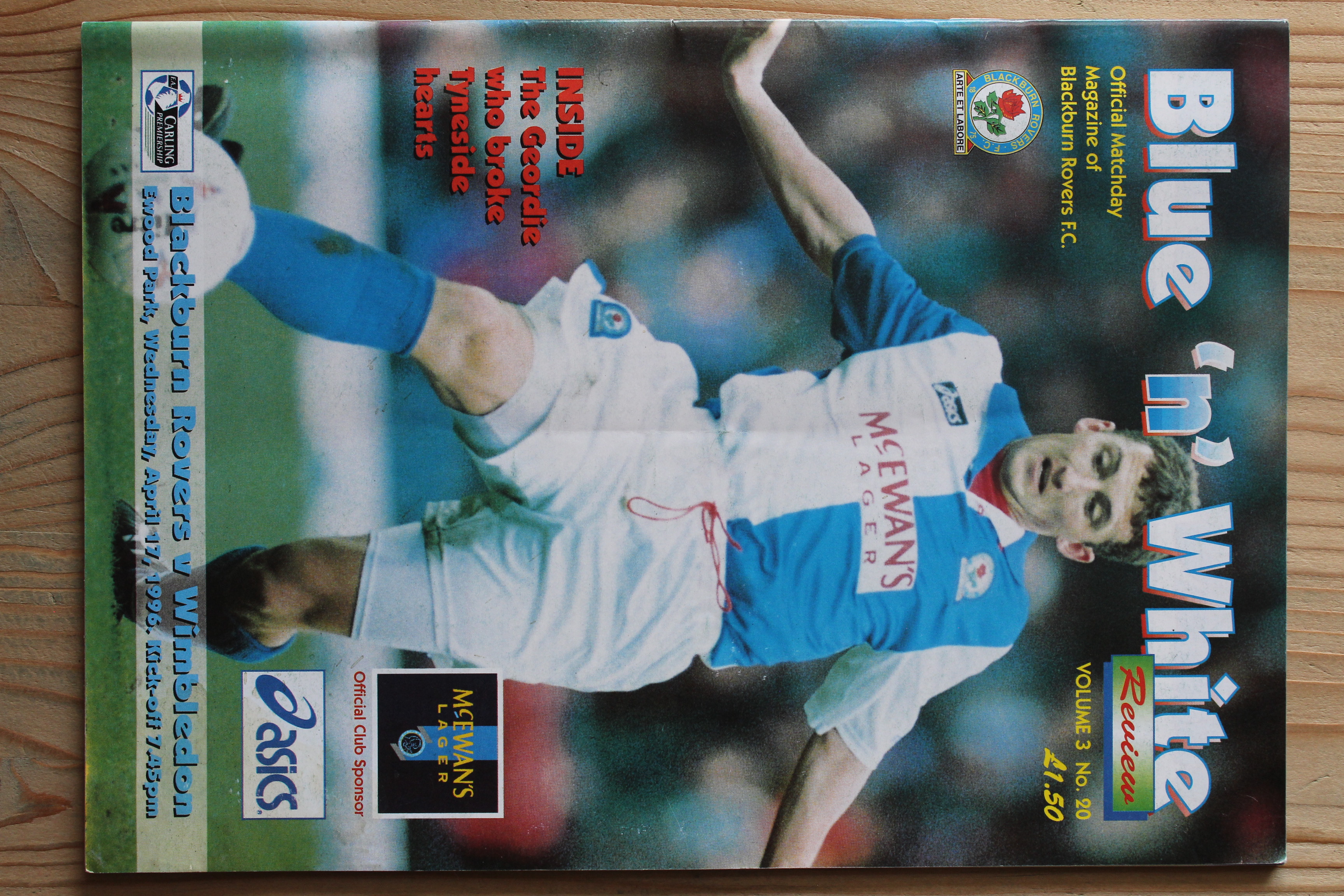 Blackburn Rovers FC v Wimbledon