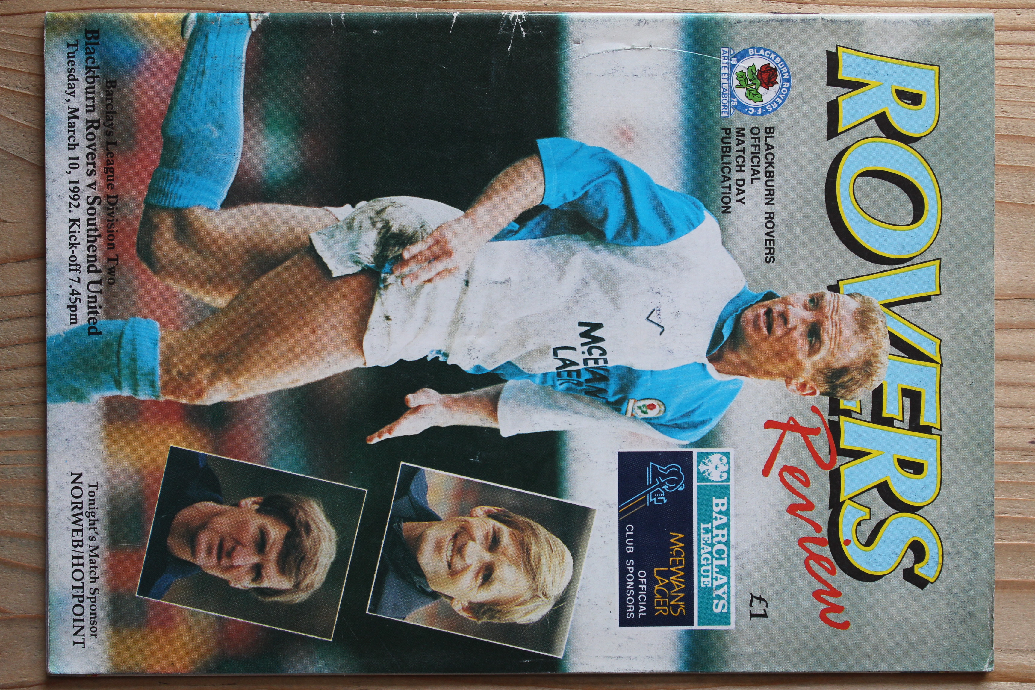 Blackburn Rovers FC v Southend United FC