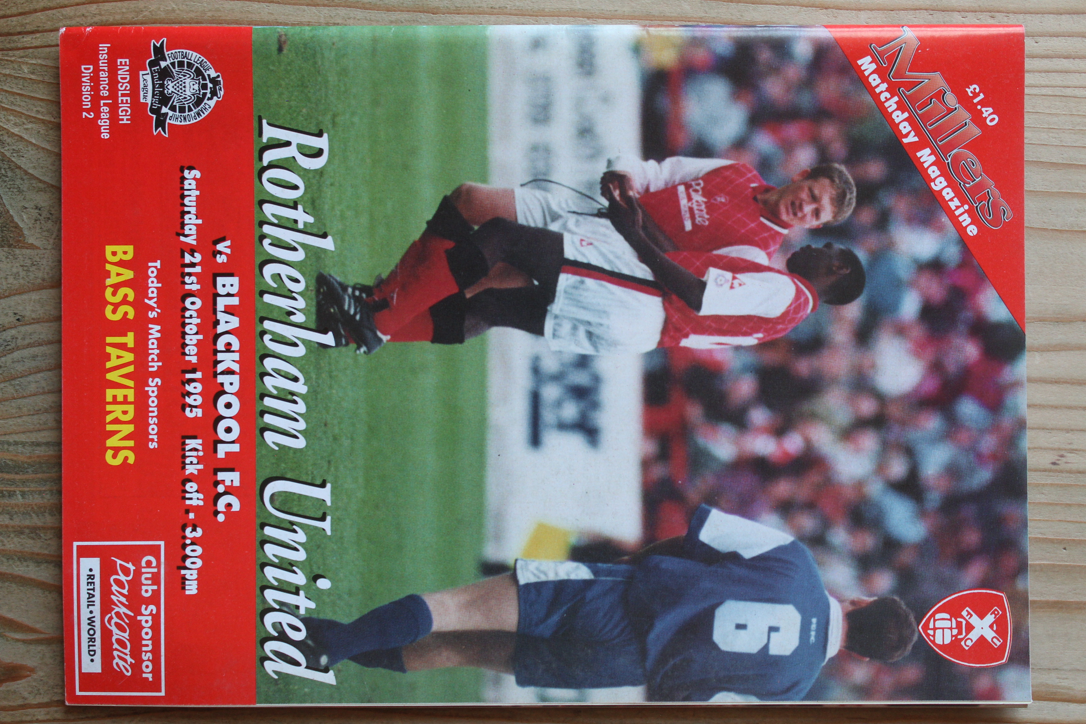 Rotherham United FC v Blackpool FC