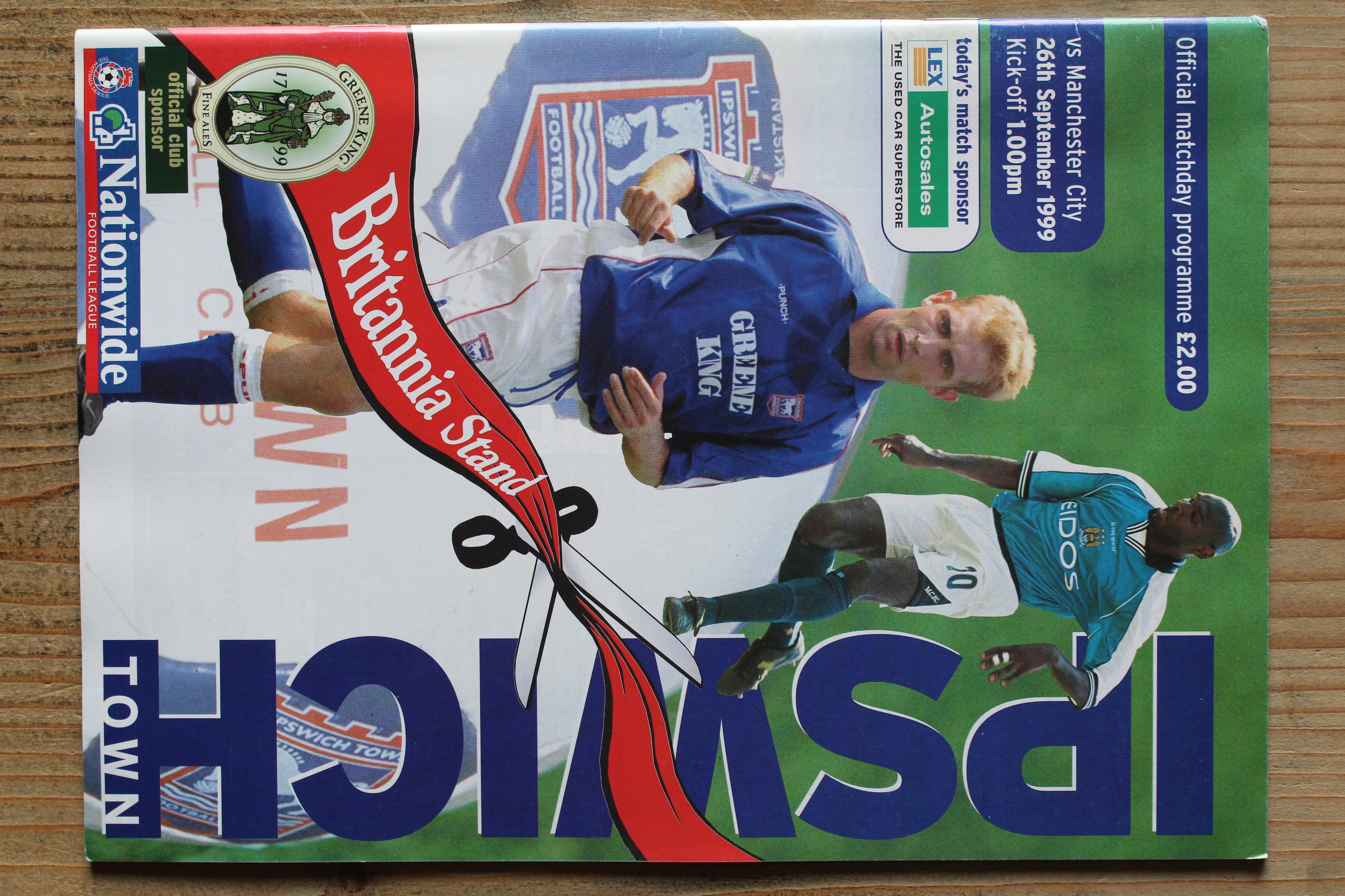 Ipswich Town FC v Manchester City FC