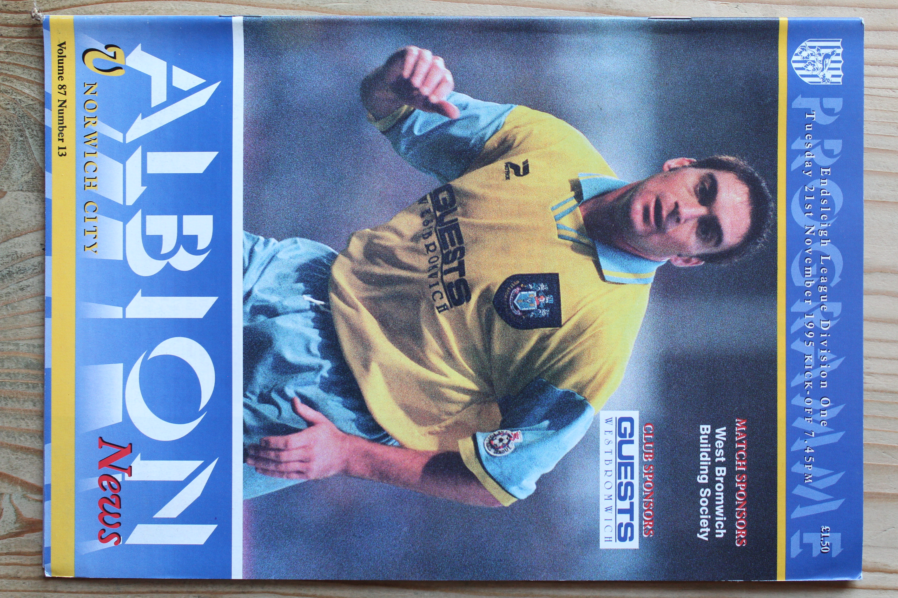 West Bromwich Albion FC  v Norwich City FC