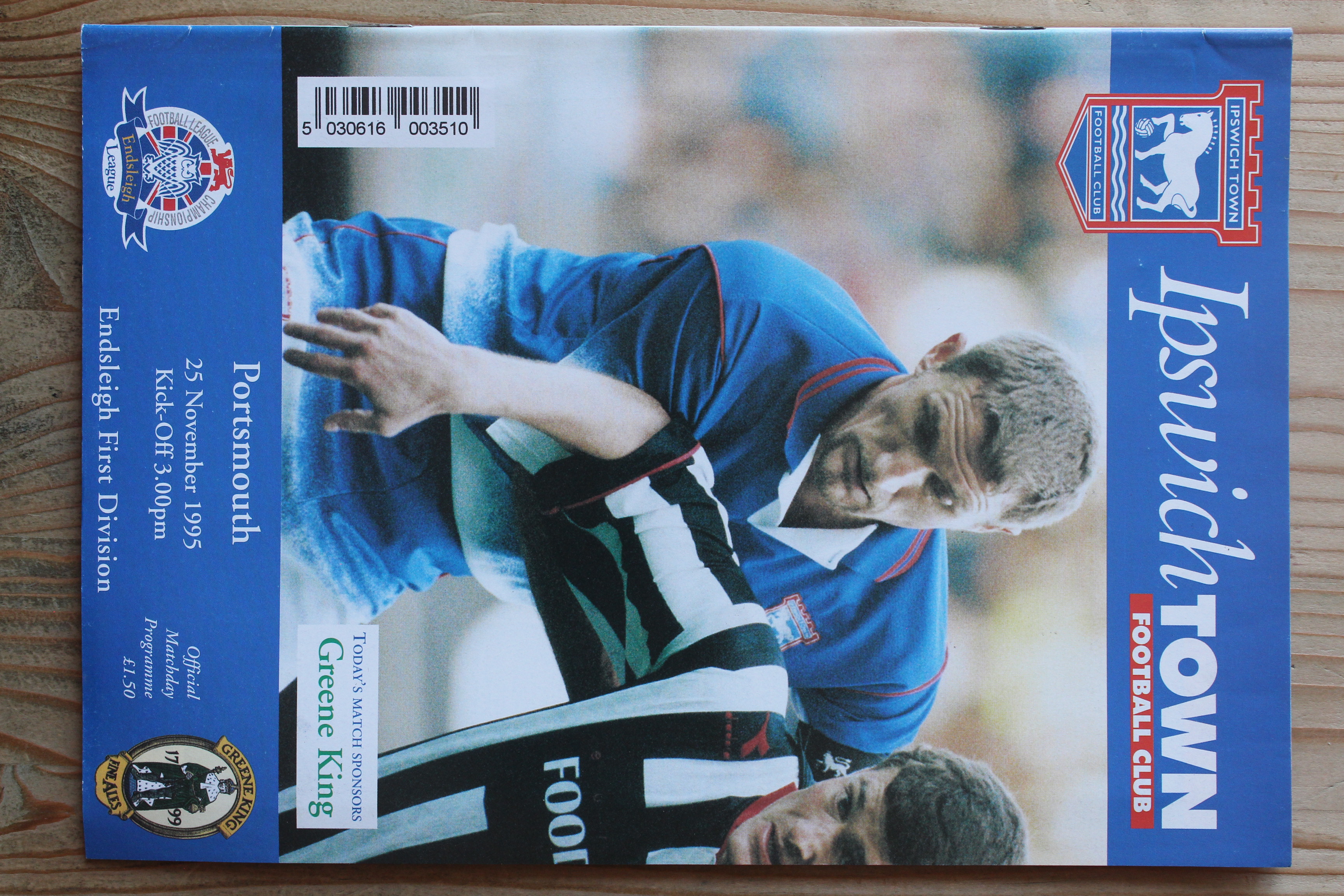 Ipswich Town FC v Portsmouth FC