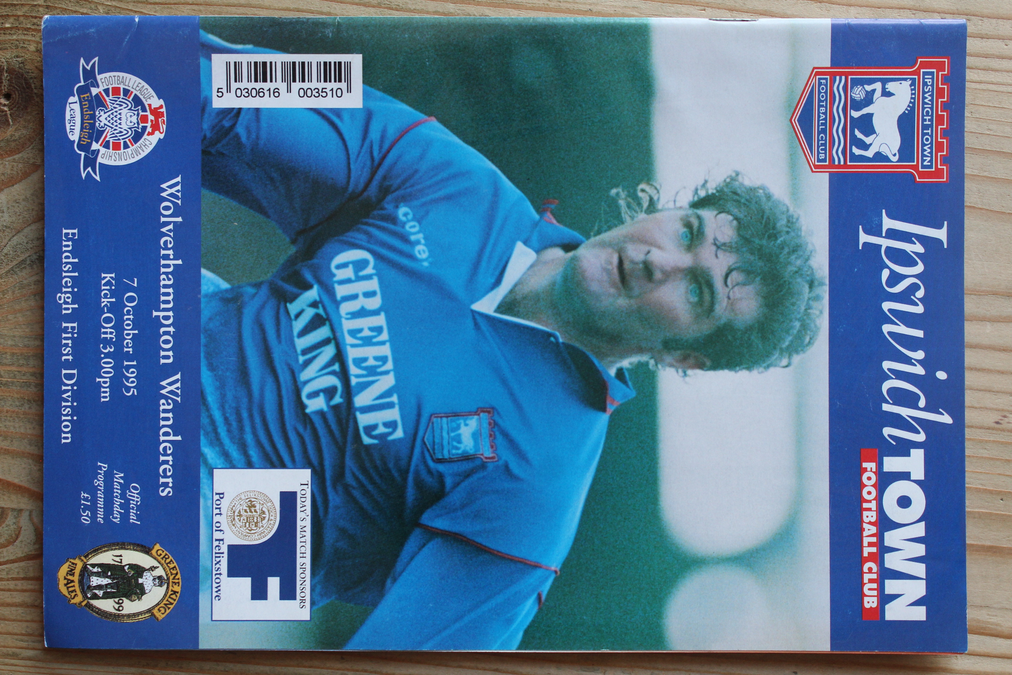 Ipswich Town FC v Wolverhampton Wanderers FC