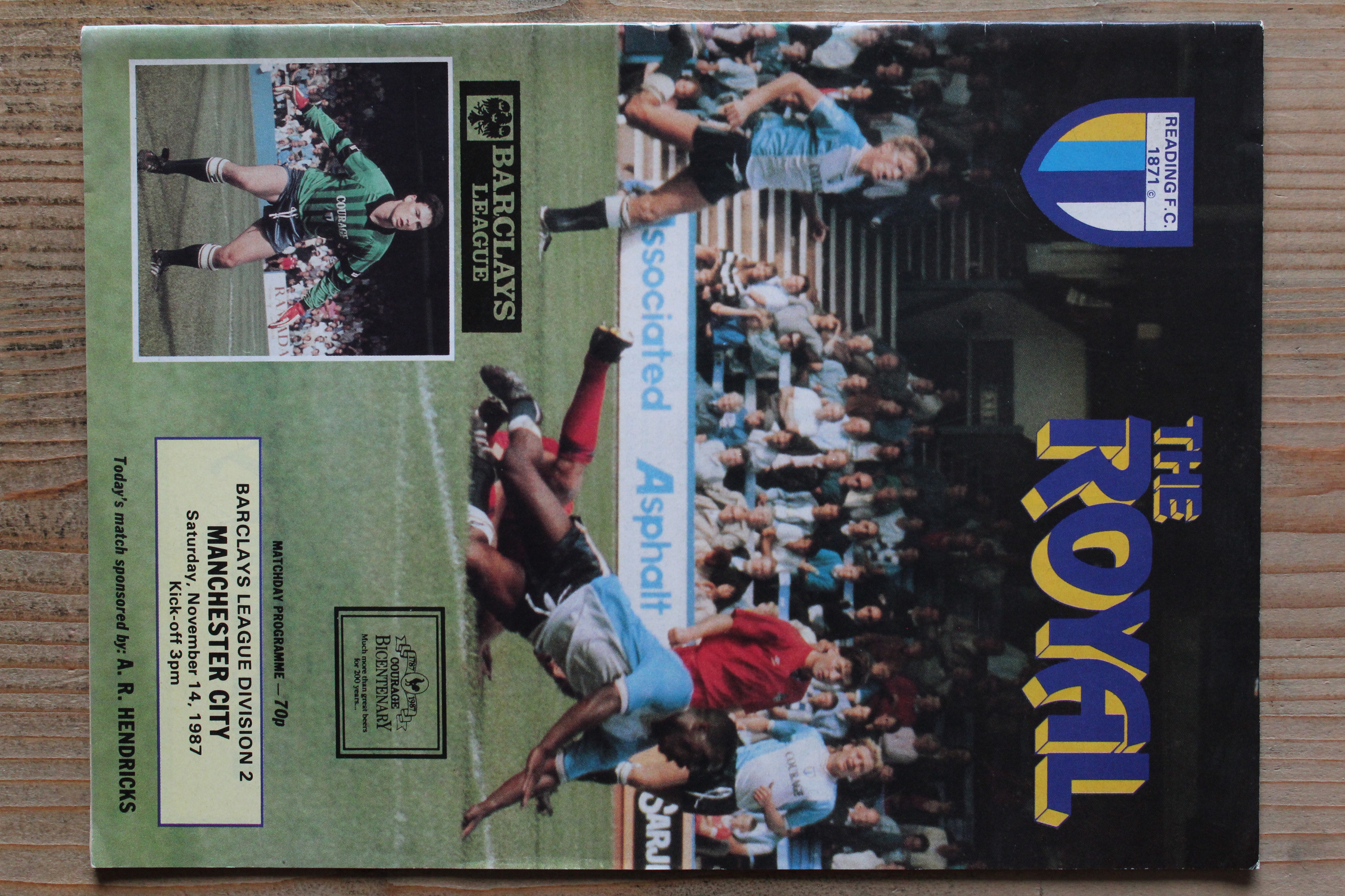 Reading FC v Manchester City FC