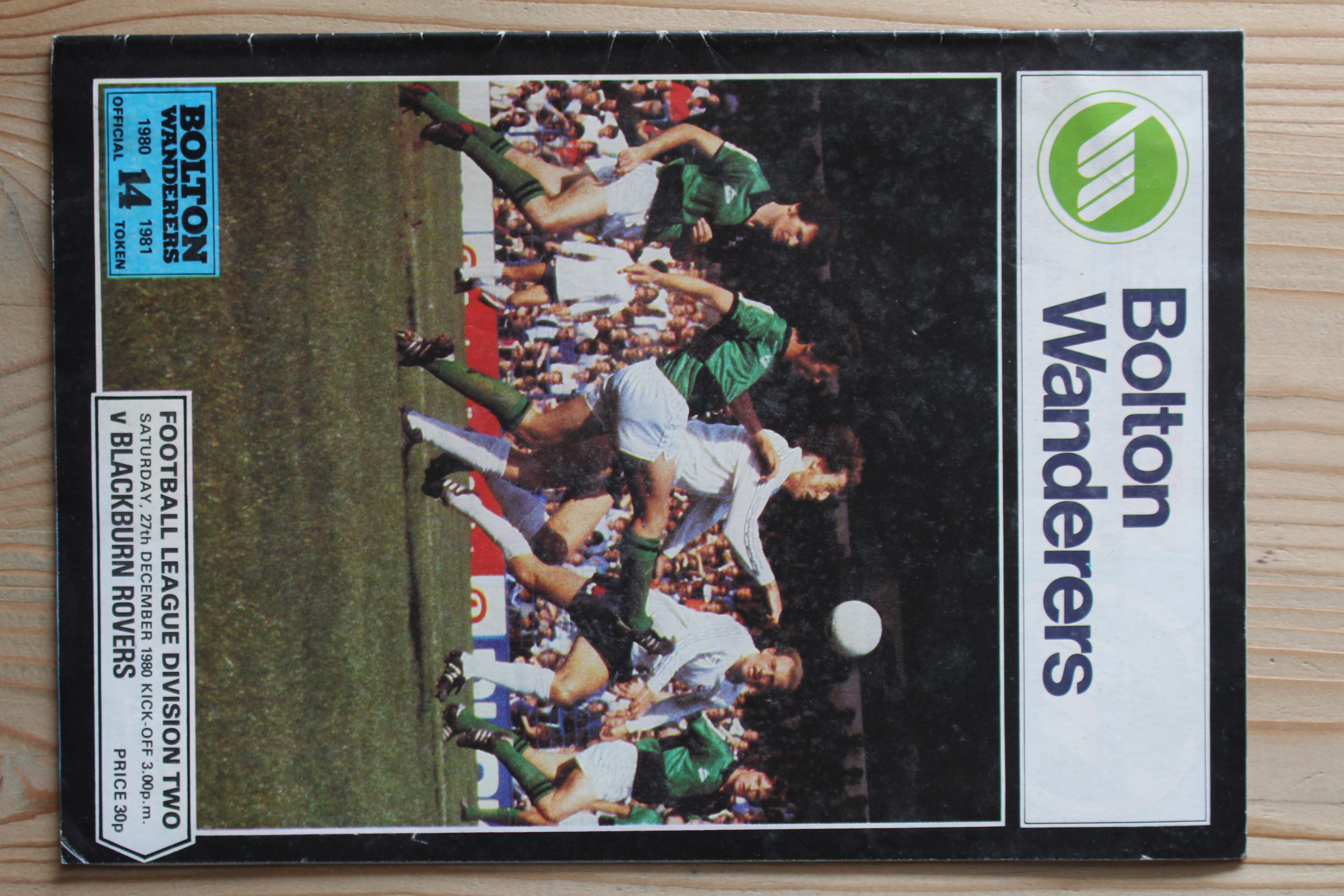 Bolton Wanderers FC v Blackburn Rovers FC