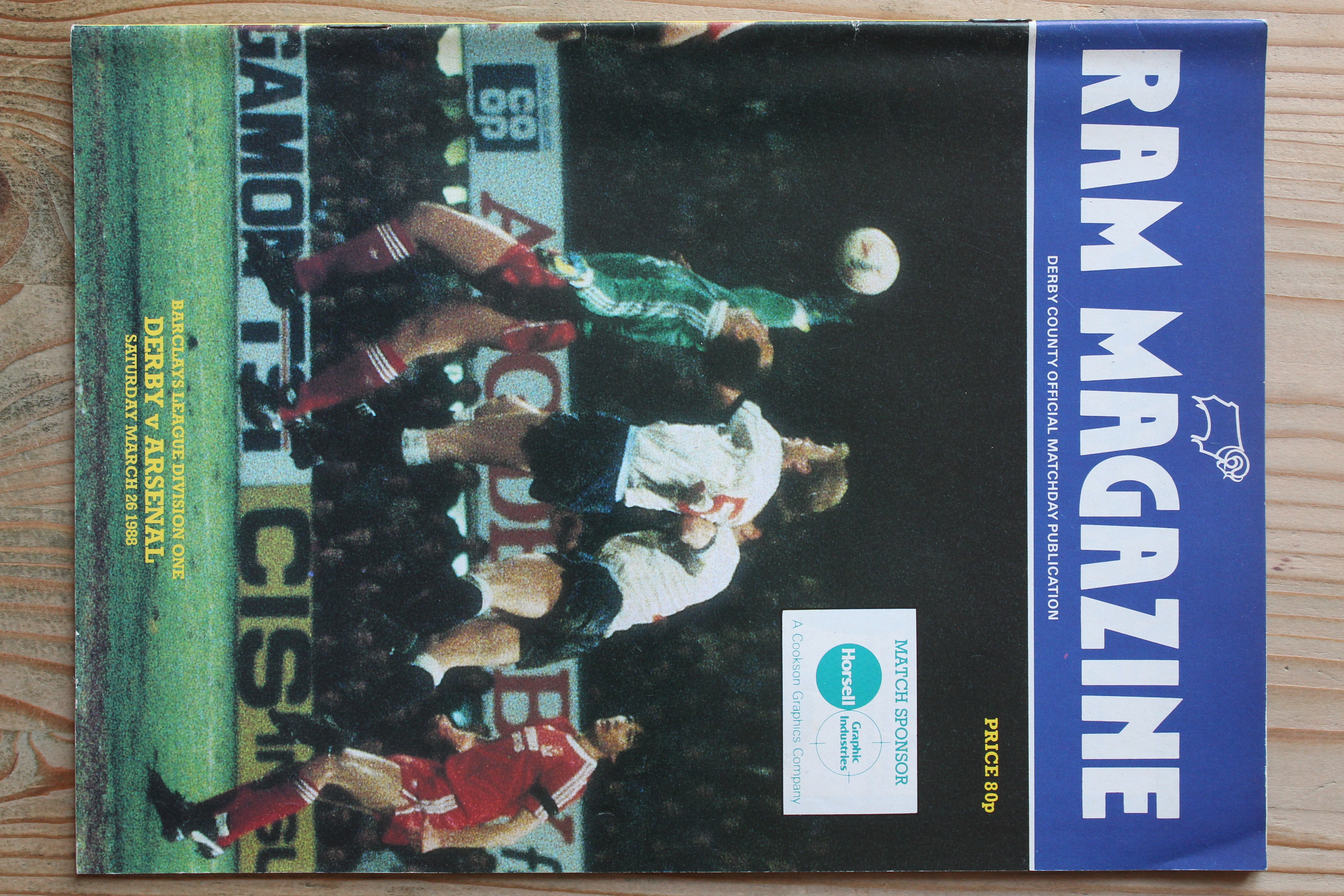 Derby County FC v Arsenal FC