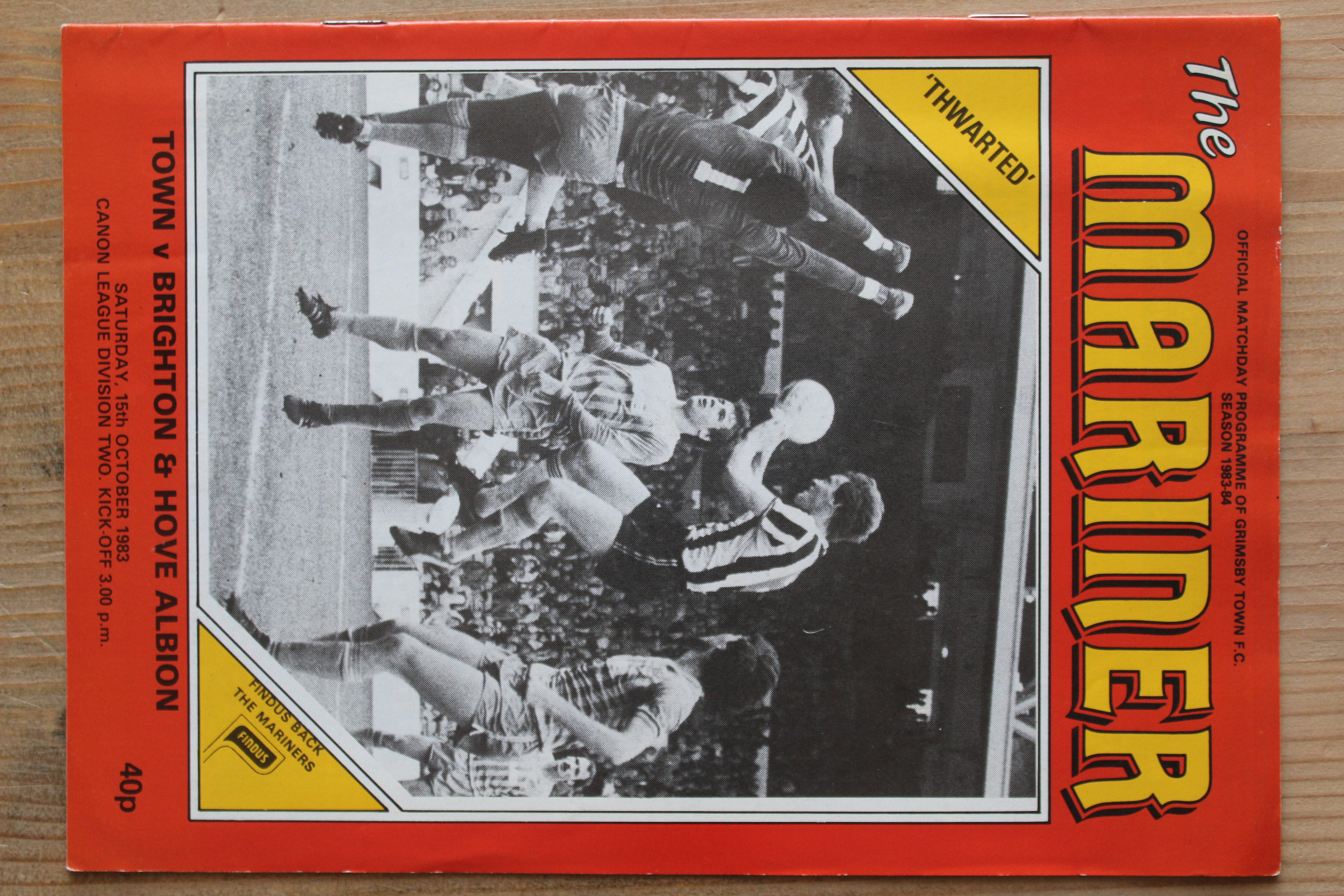 Grimsby Town FC v Brighton & Hove Albion FC
