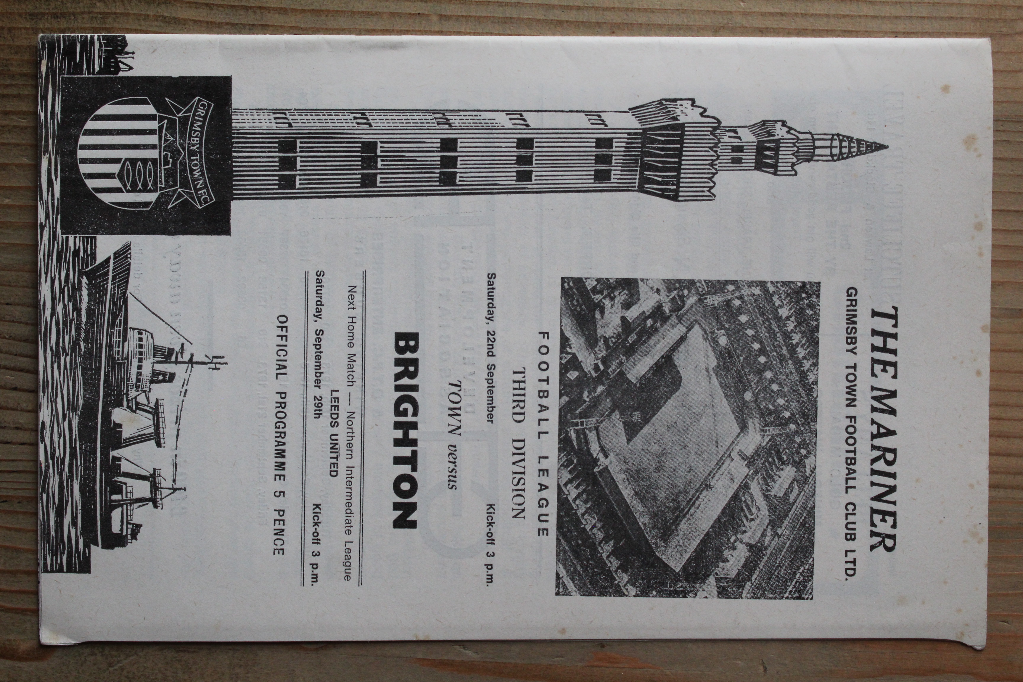 Grimsby Town FC v Brighton & Hove Albion FC