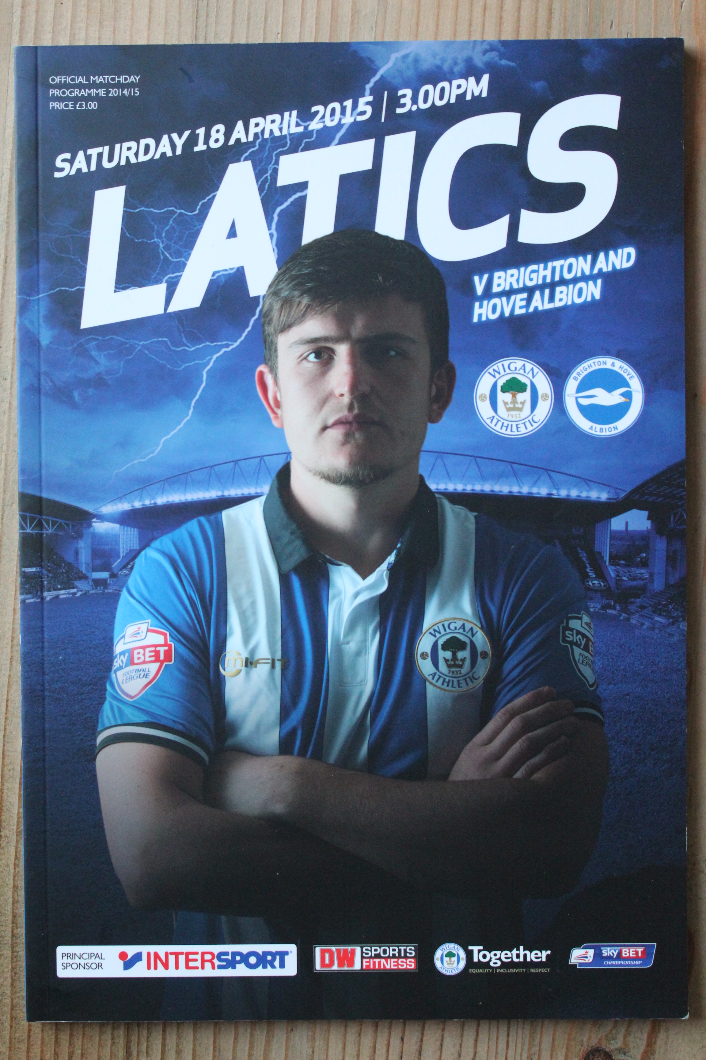 Wigan Athletic FC v Brighton & Hove Albion FC