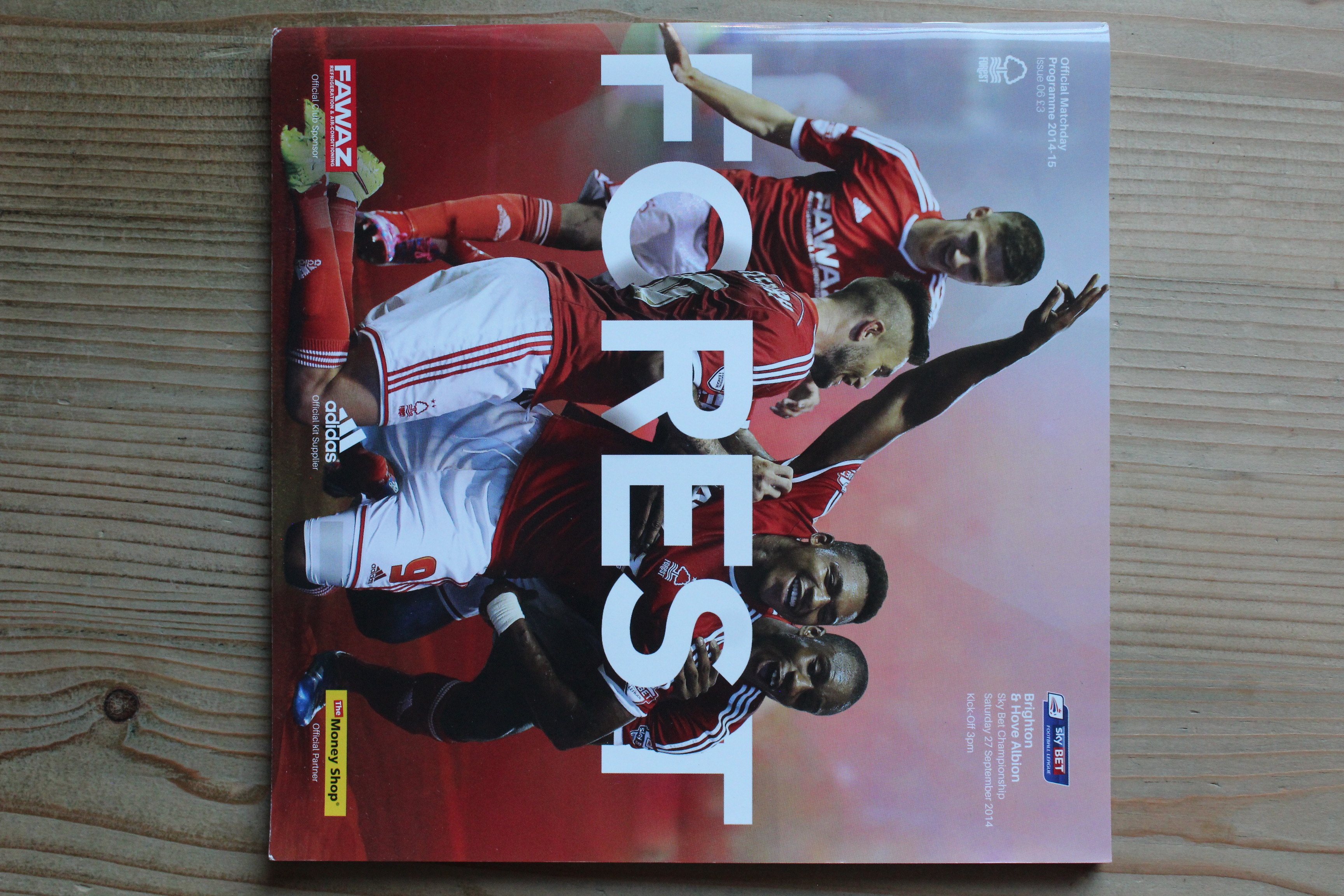 Nottingham Forest FC v Brighton & Hove Albion FC