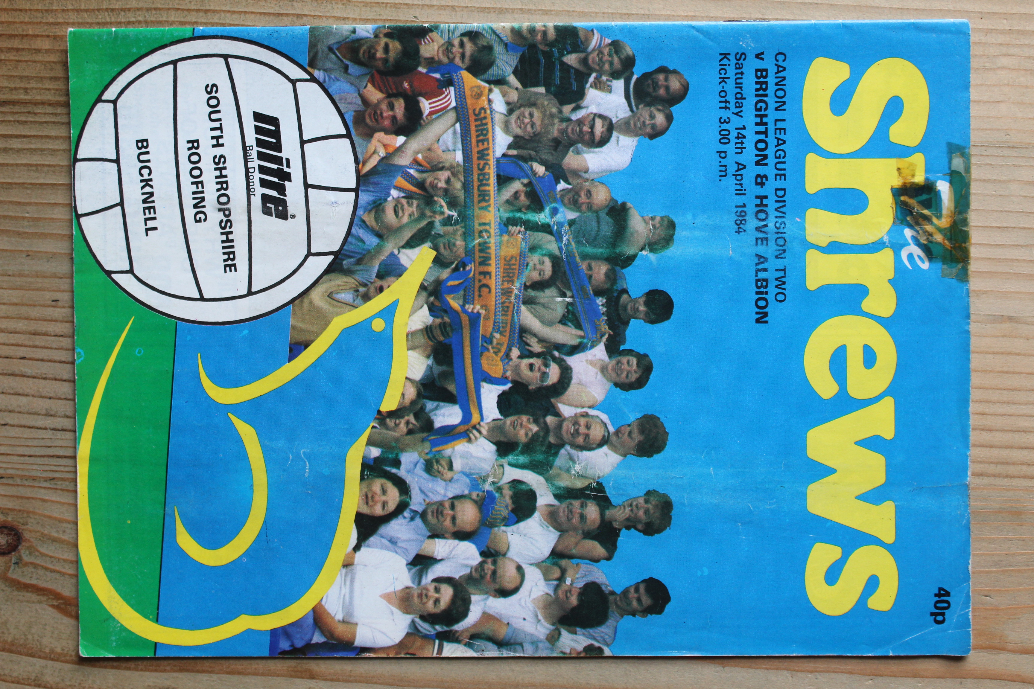 Shrewsbury Town FC v Brighton & Hove Albion FC