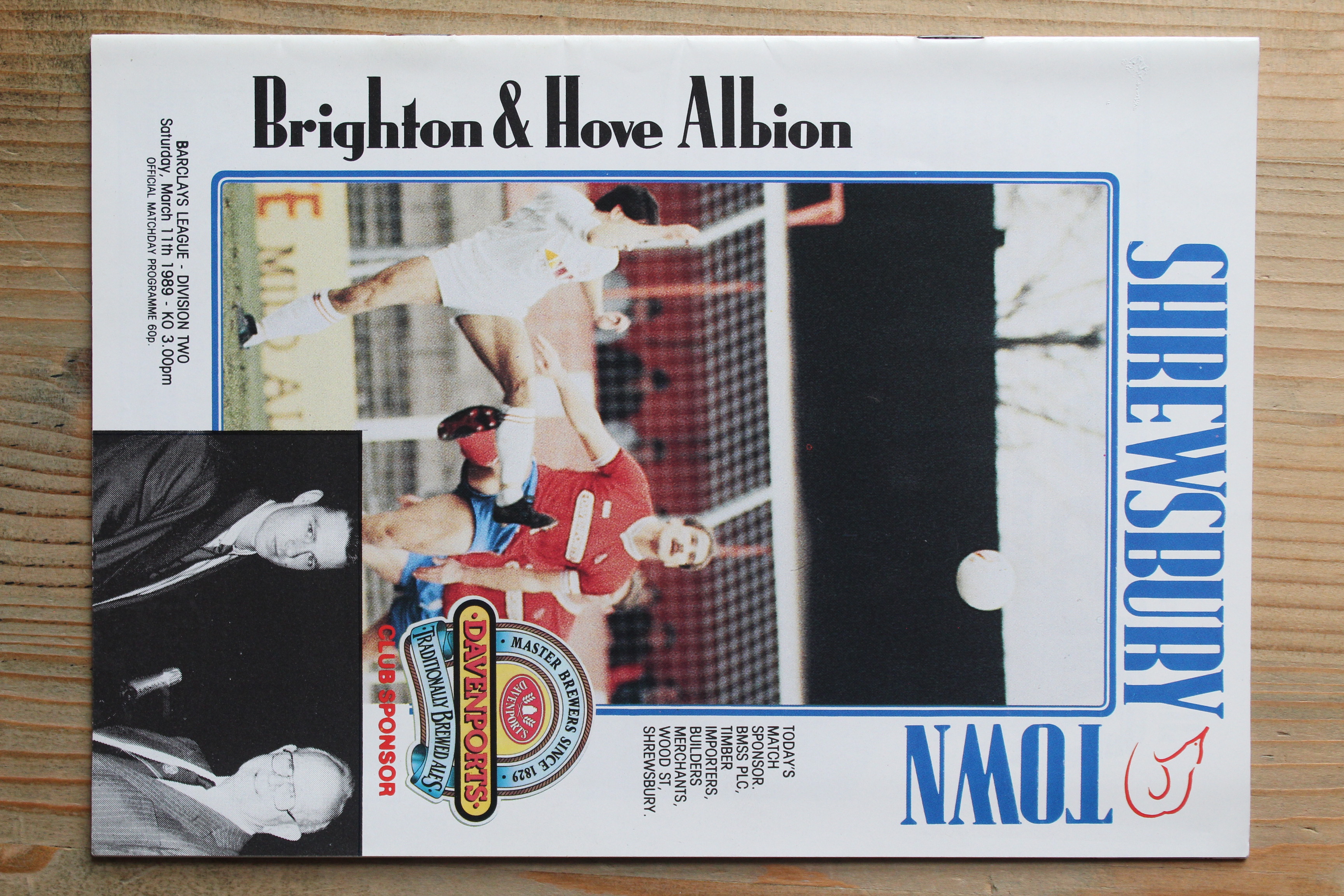 Shrewsbury Town FC v Brighton & Hove Albion FC