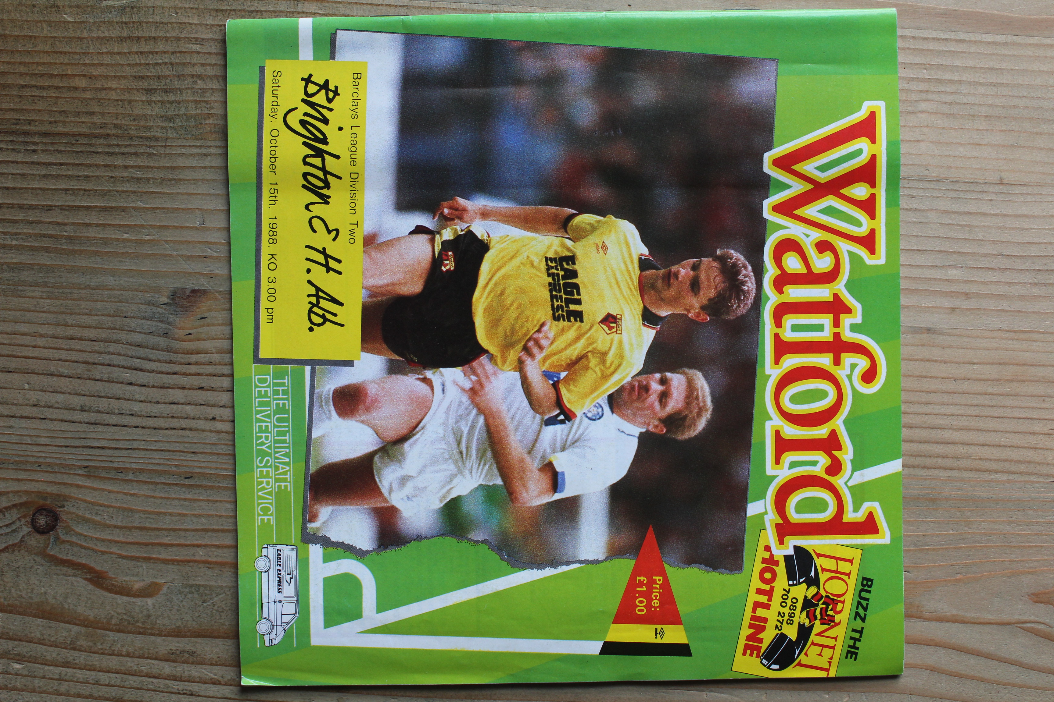 Watford FC v Brighton & Hove Albion FC