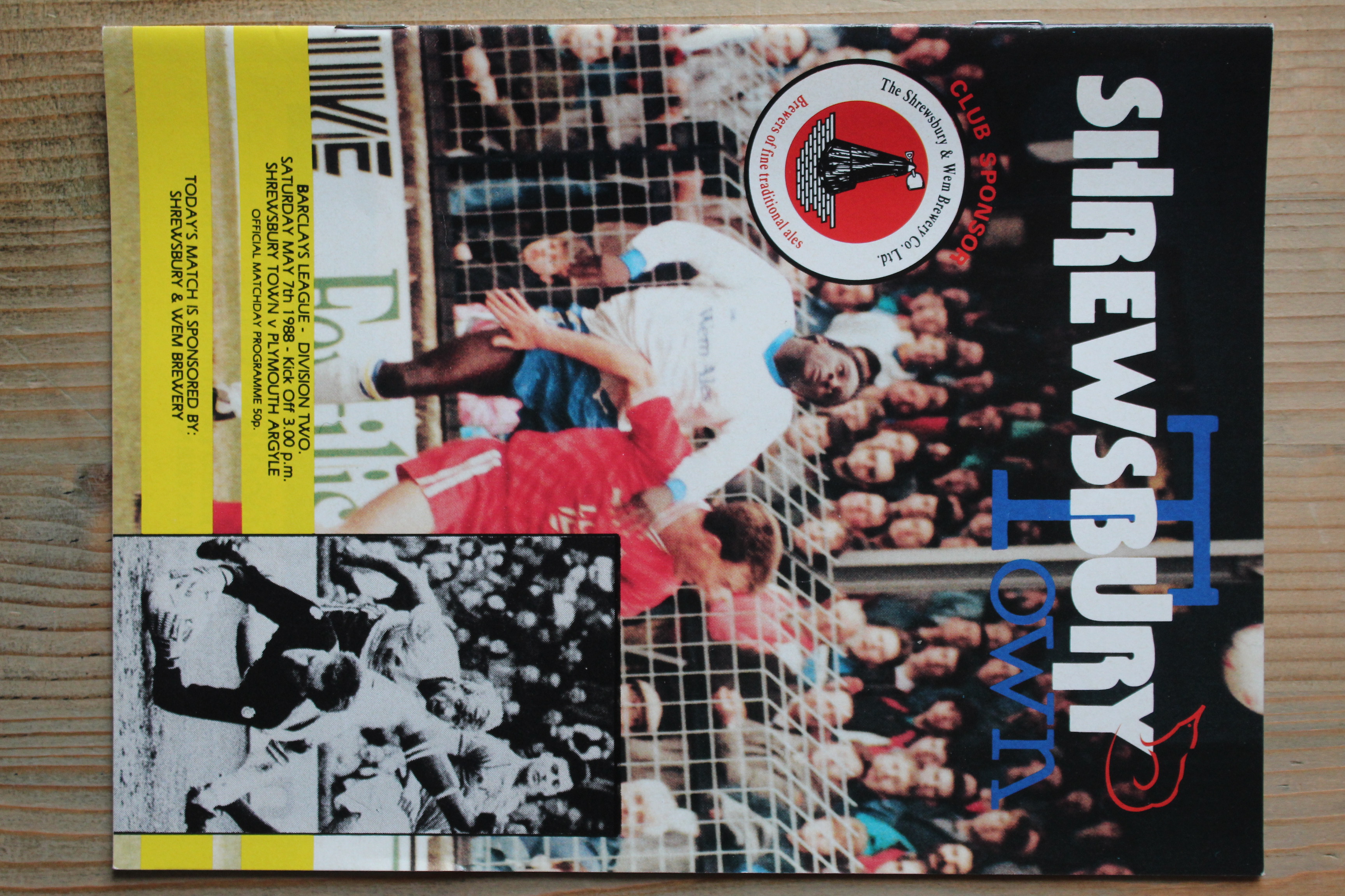 Shrewsbury Town FC v Plymouth Argyle FC