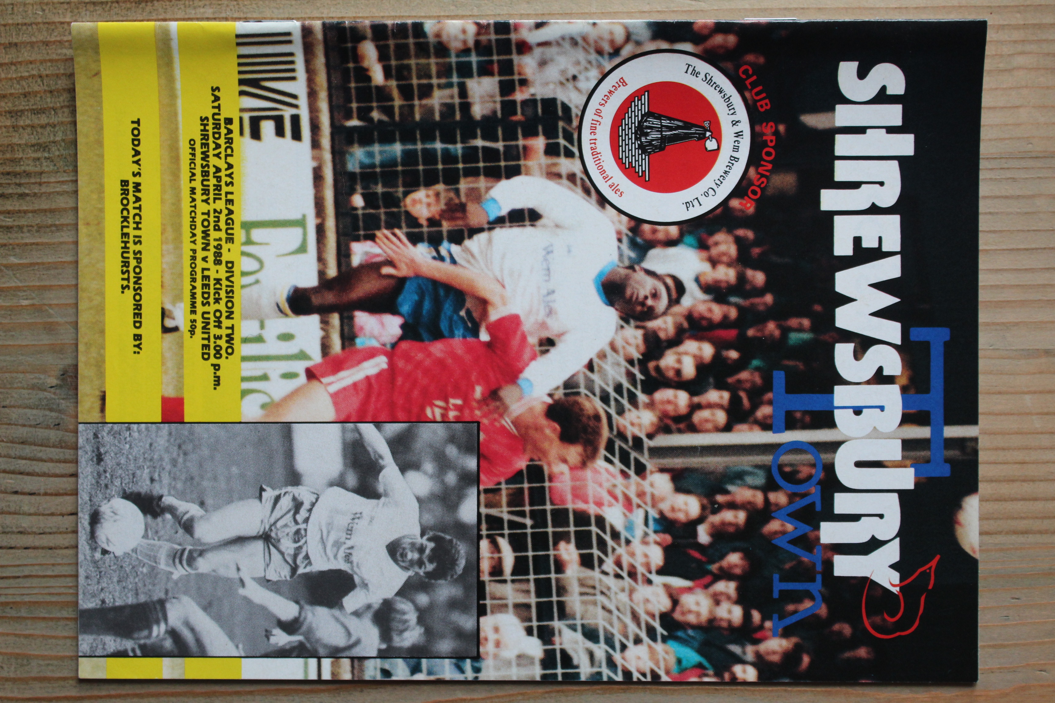 Shrewsbury Town FC v Leeds United FC