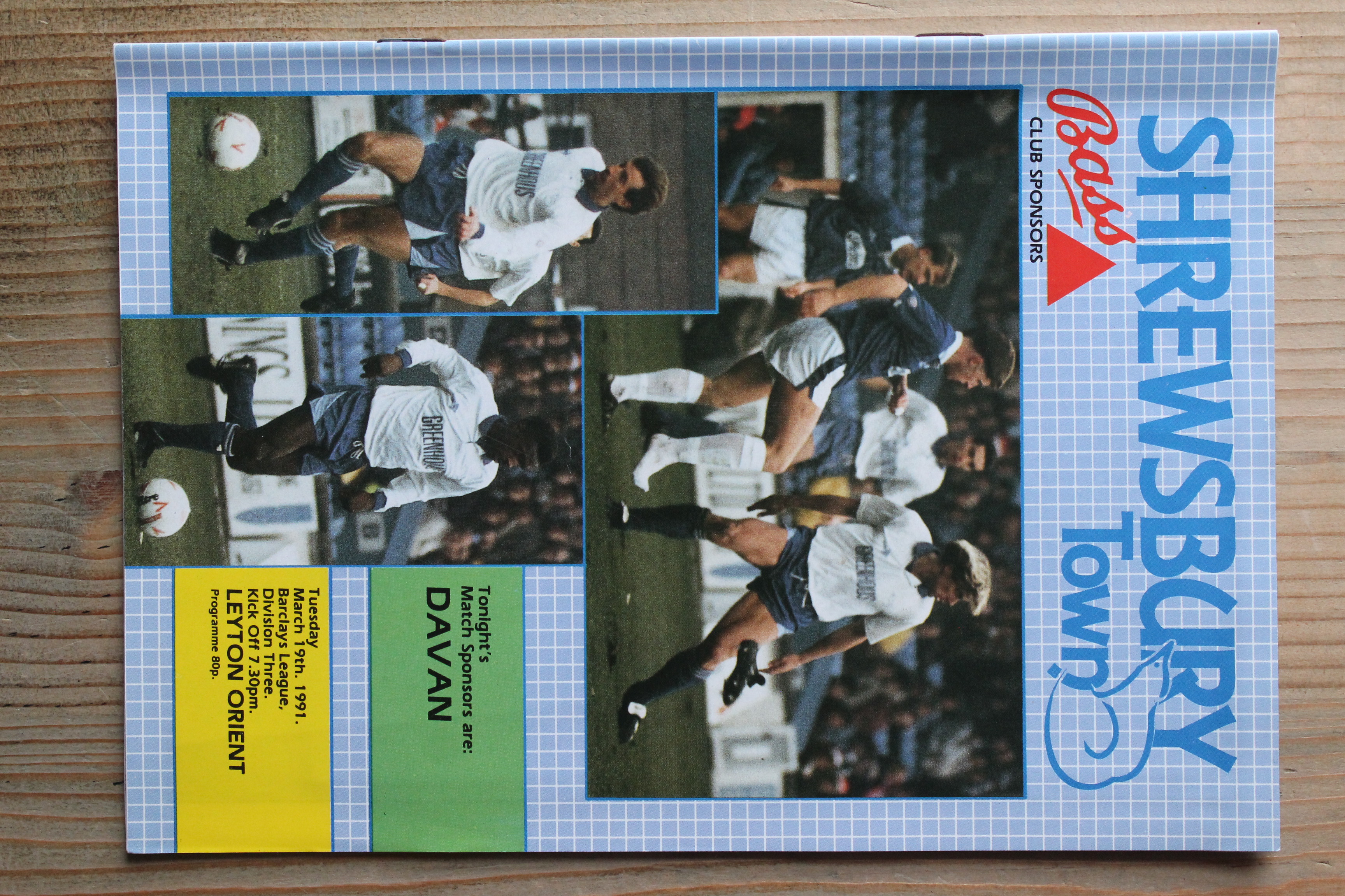 Shrewsbury Town FC v Leyton Orient FC