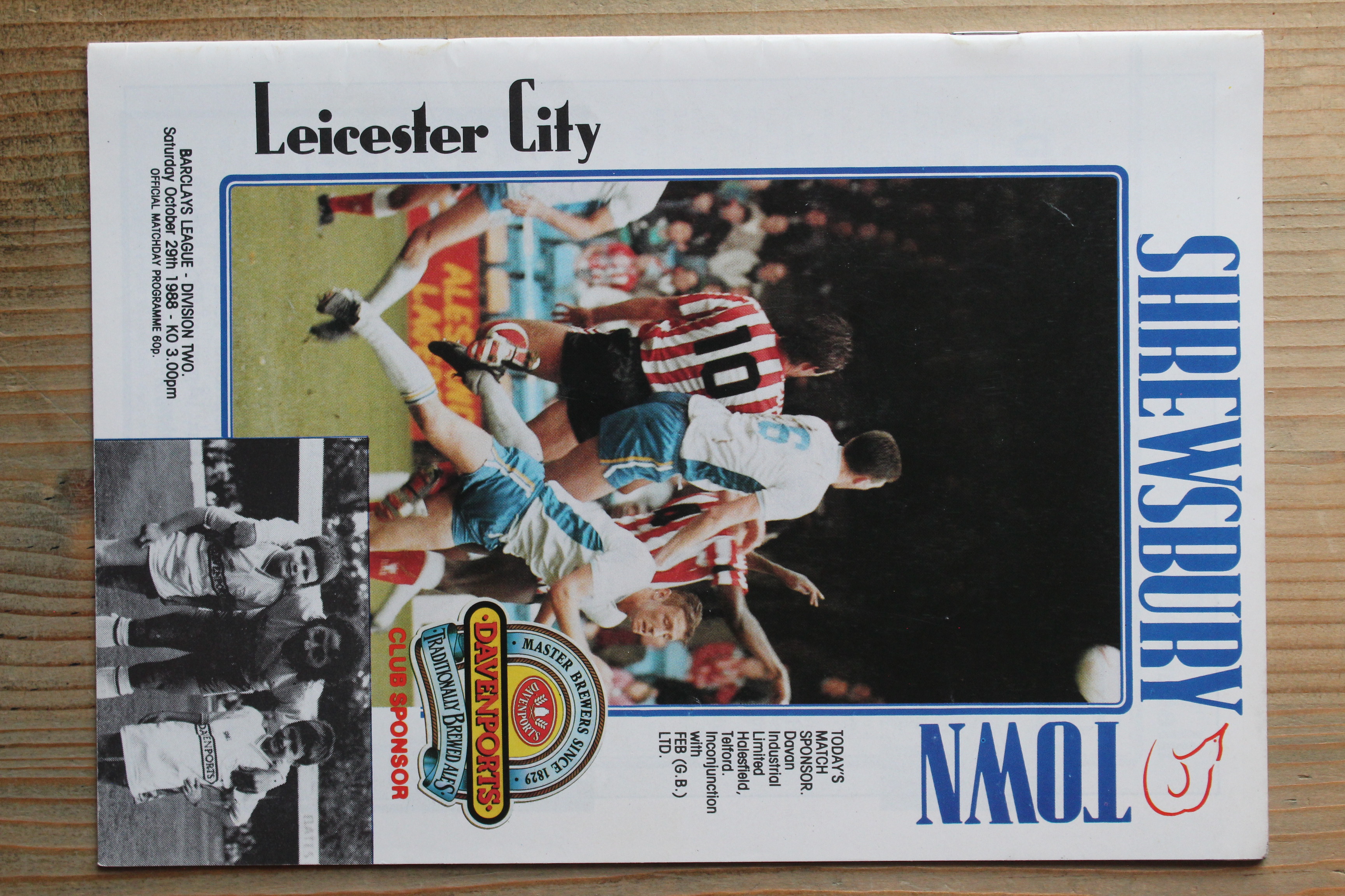 Shrewsbury Town FC v Leicester City FC