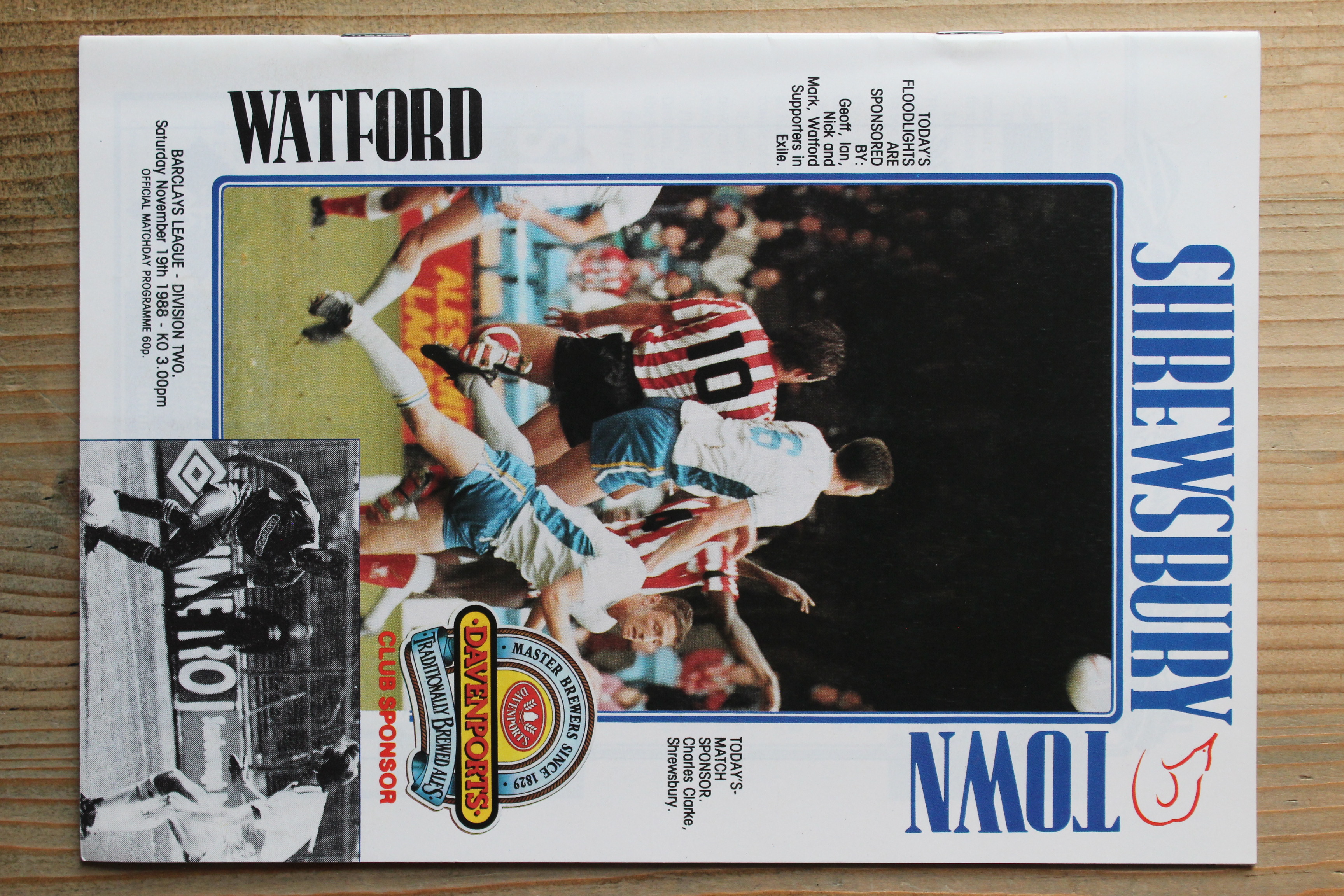 Shrewsbury Town FC v Watford FC