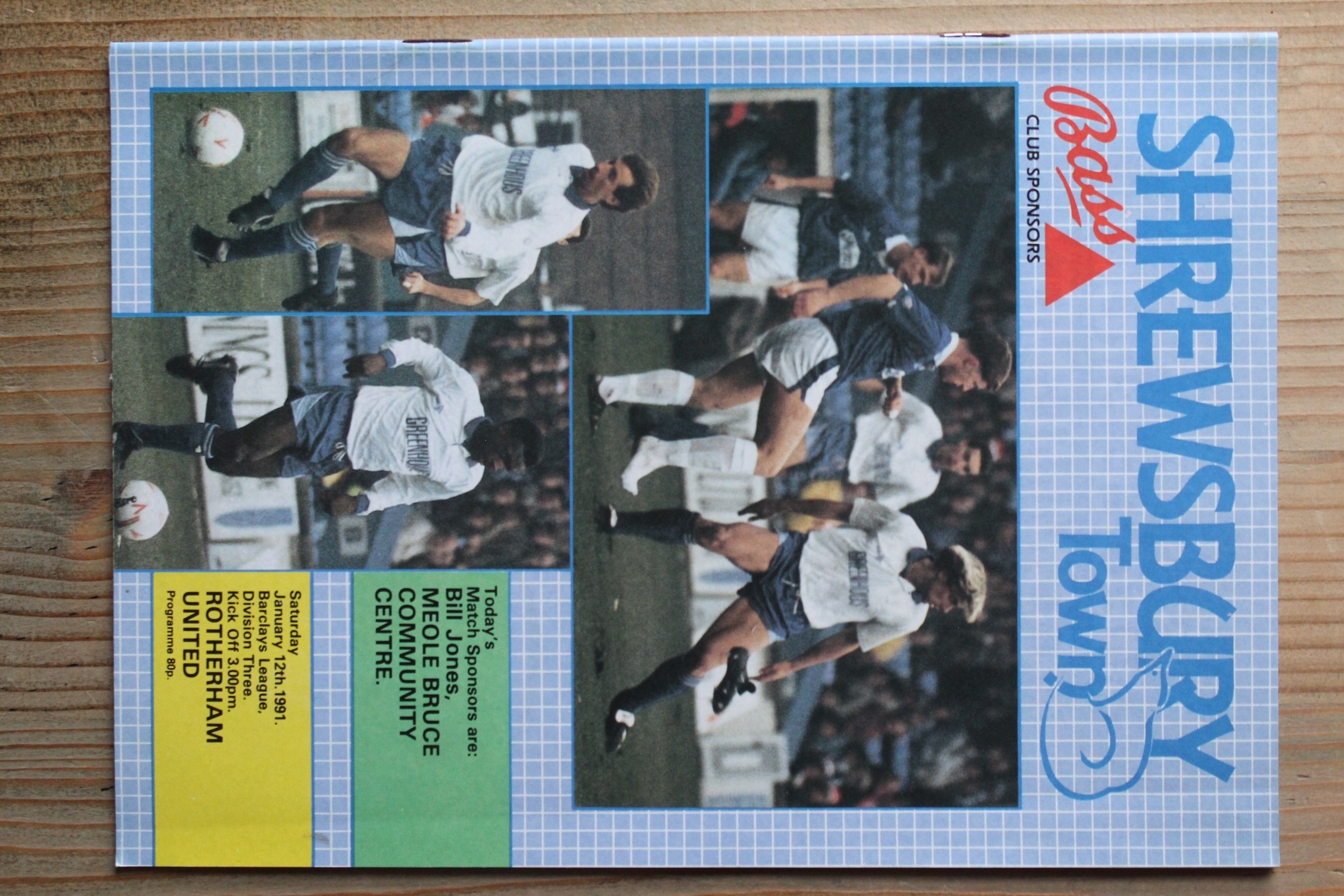 Shrewsbury Town FC v Rotherham United FC