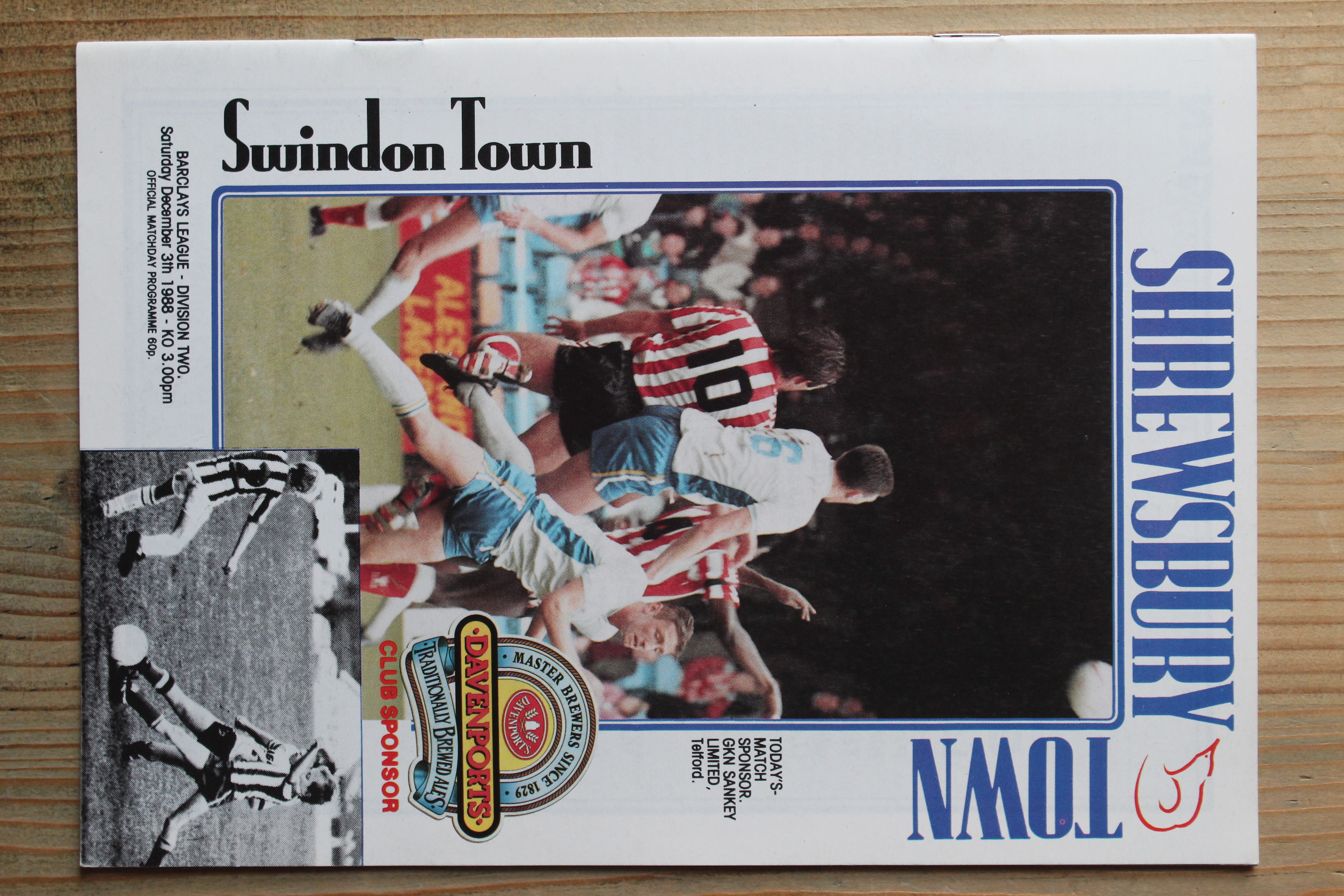 Shrewsbury Town FC v Swindon Town FC