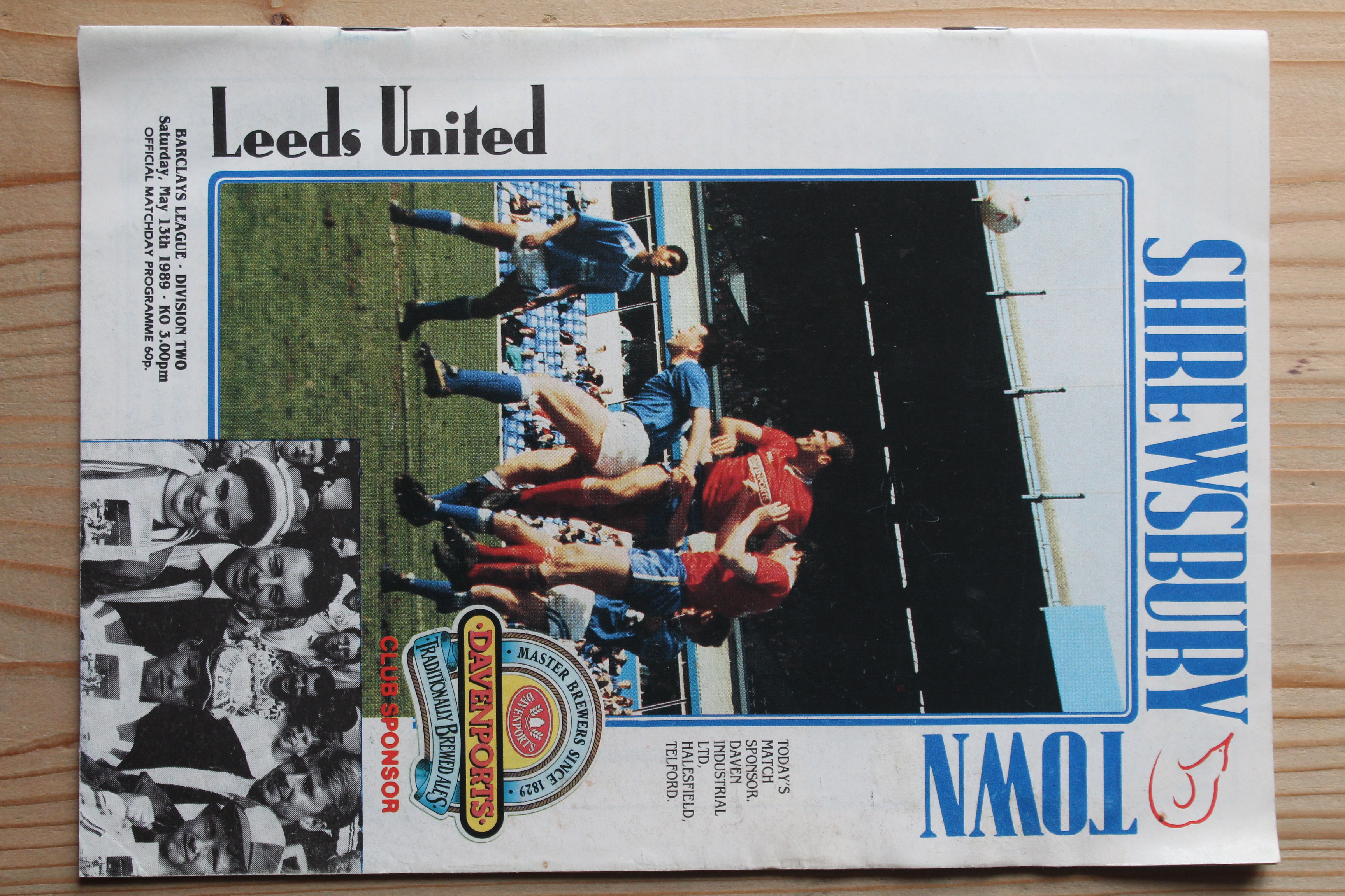 Shrewsbury Town FC v Leeds United FC