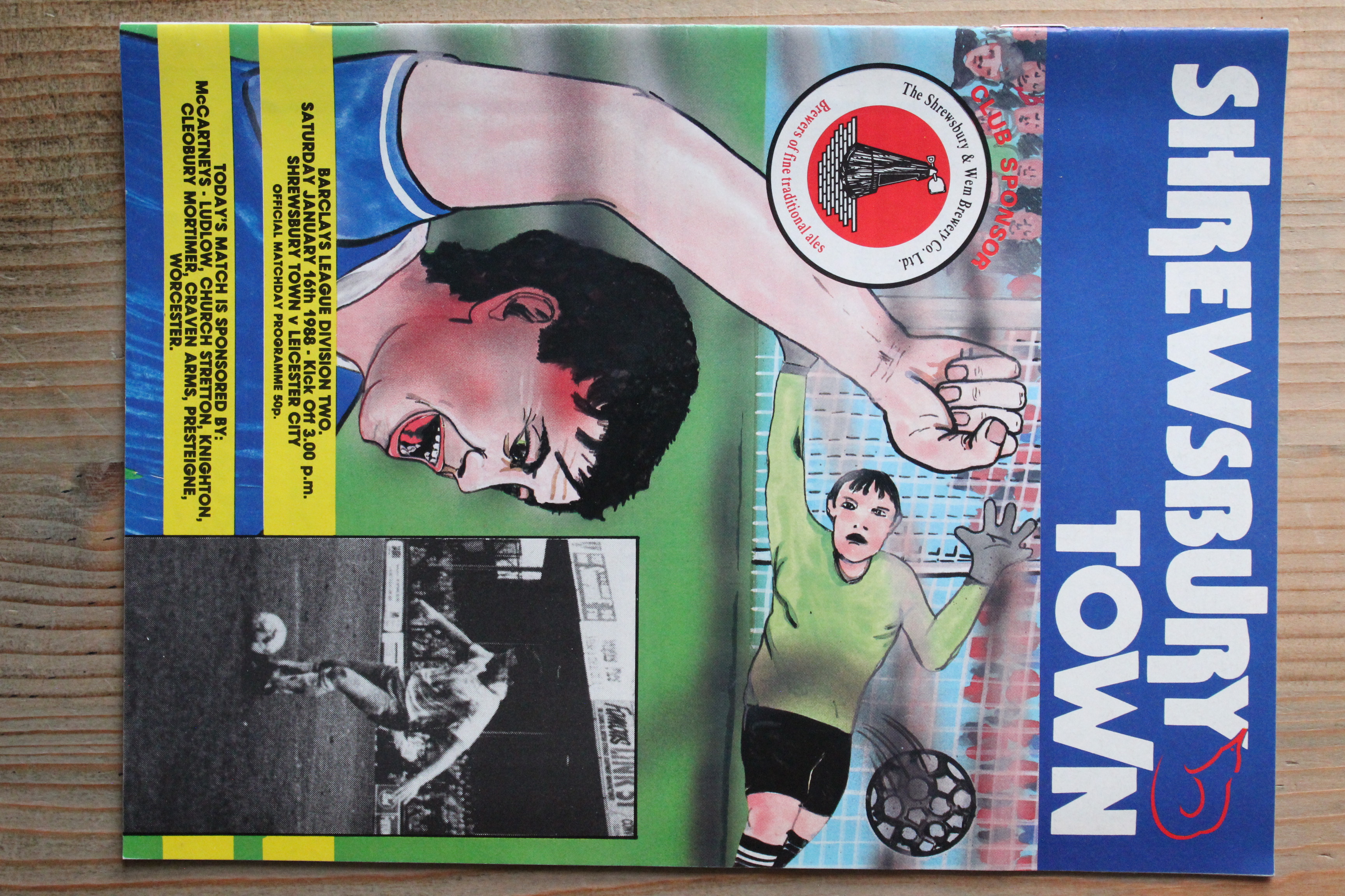 Shrewsbury Town FC v Leicester City FC