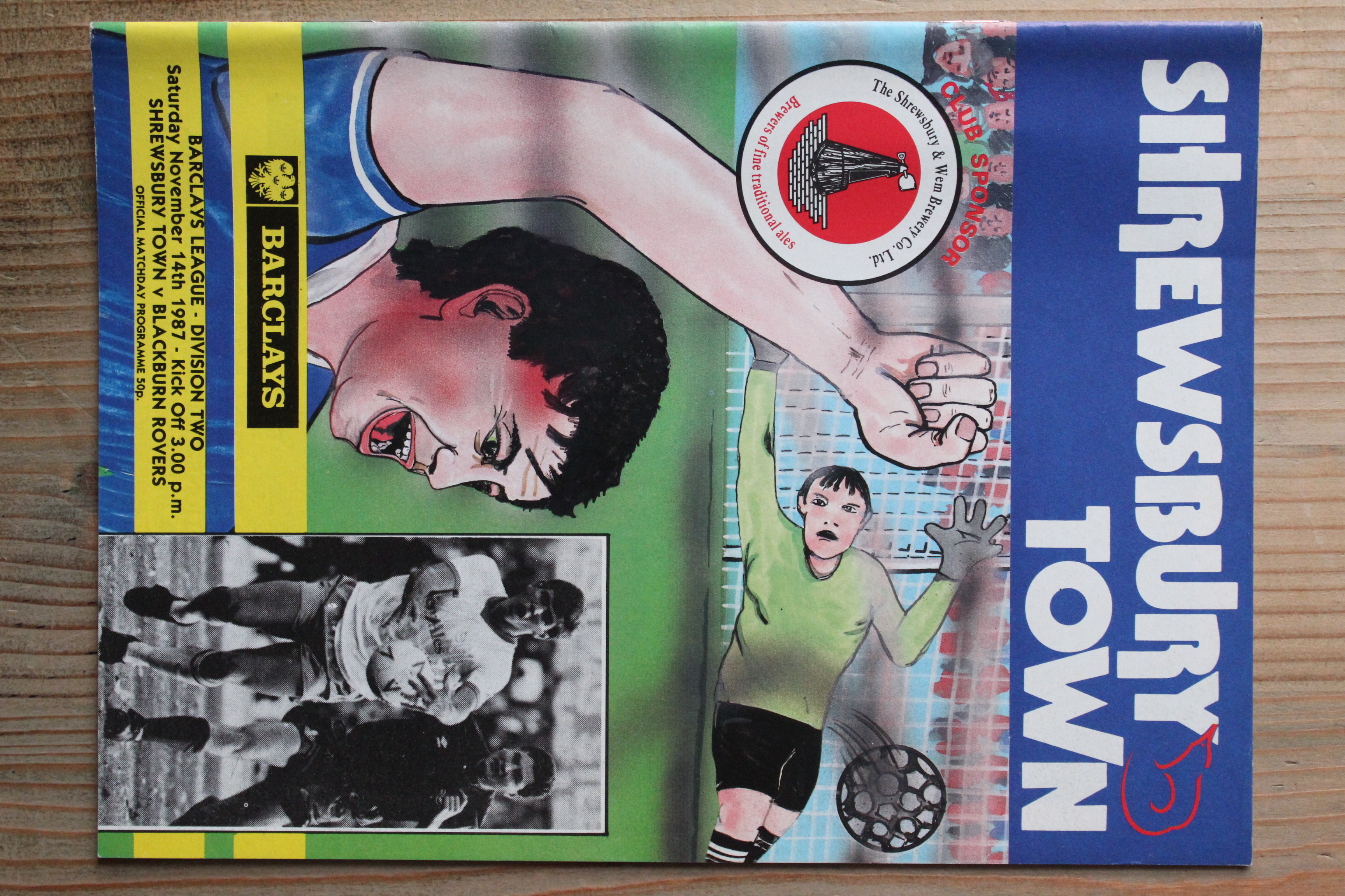 Shrewsbury Town FC v Blackburn Rovers FC