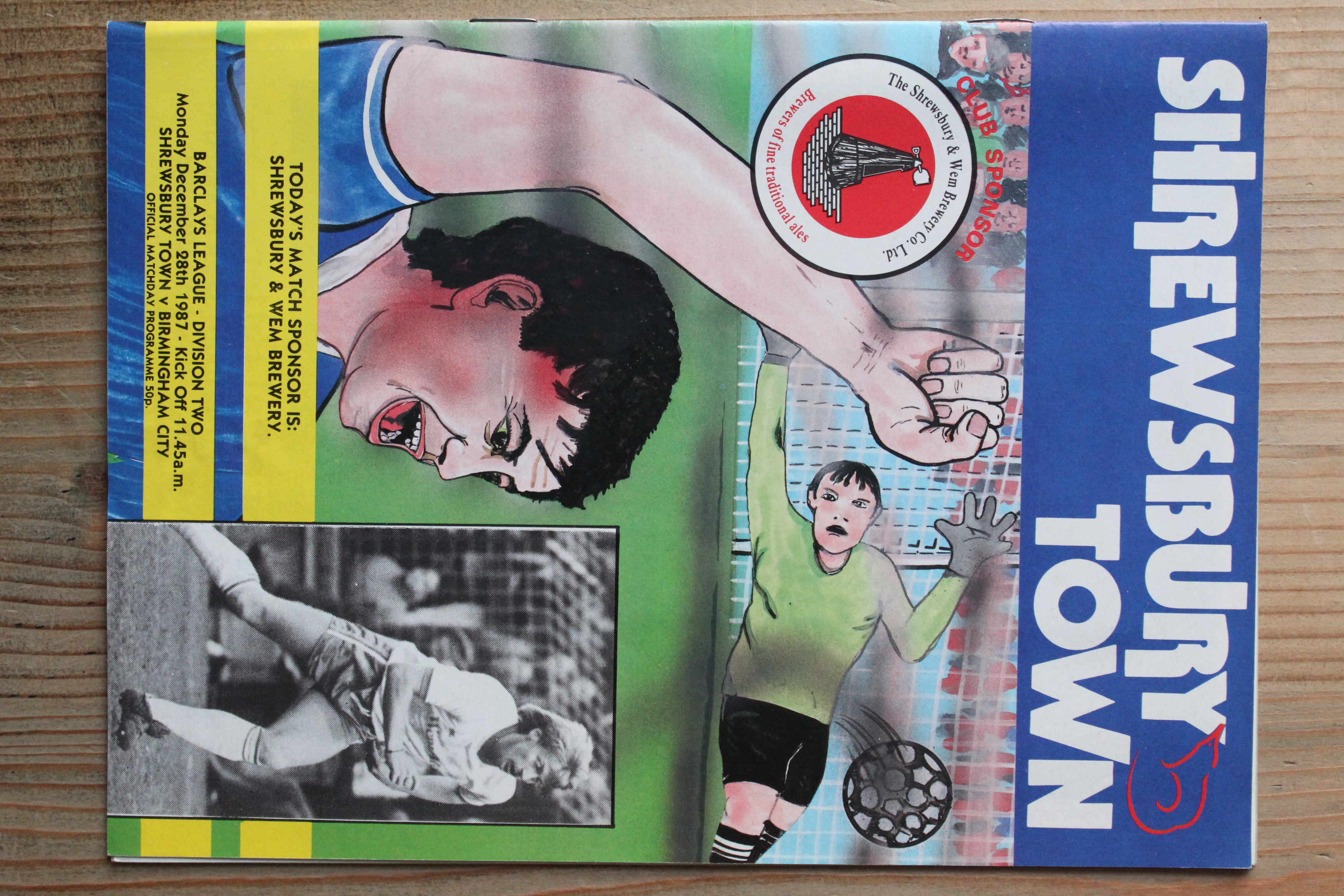 Shrewsbury Town FC v Birmingham City FC