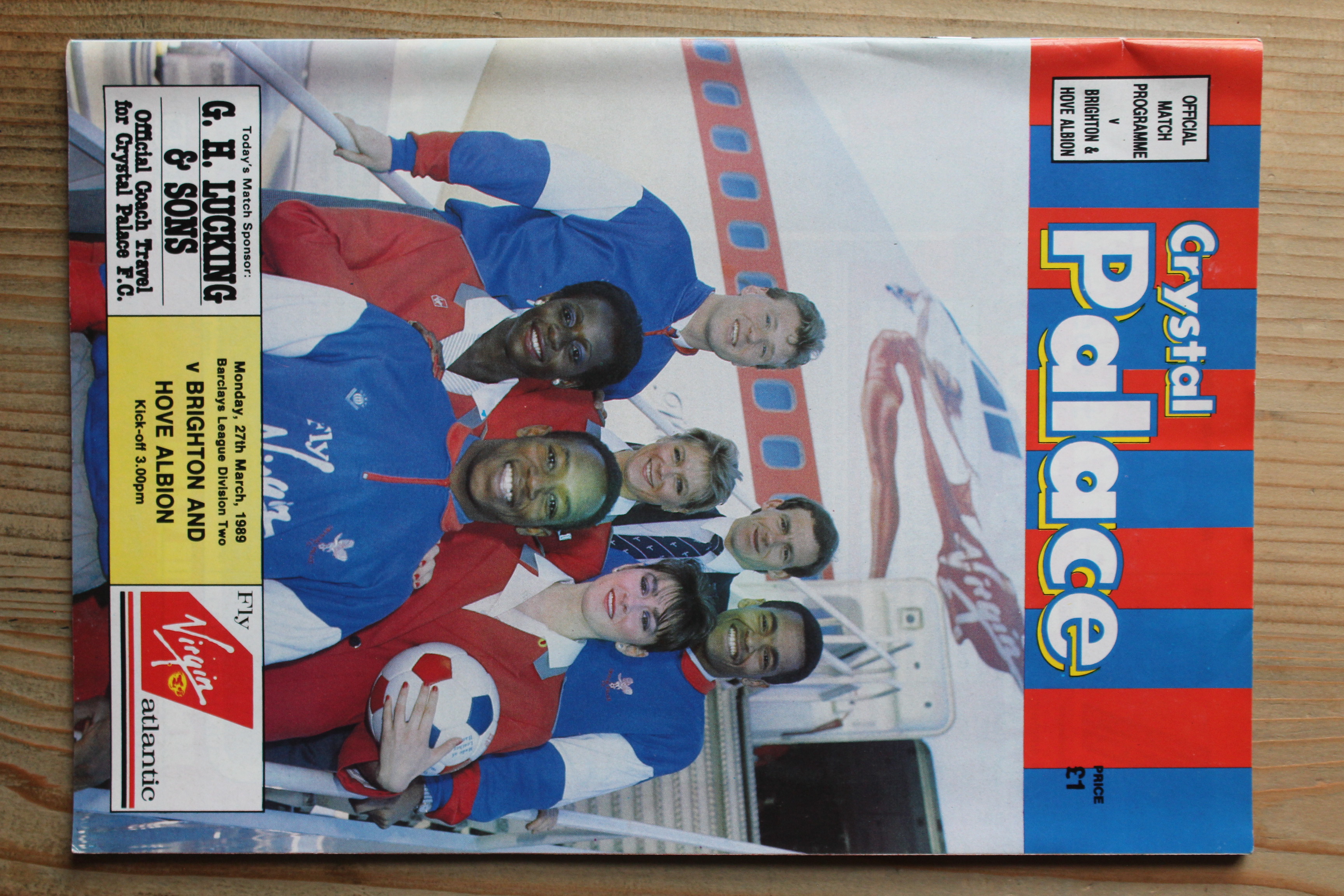 Crystal Palace FC v Brighton & Hove Albion FC