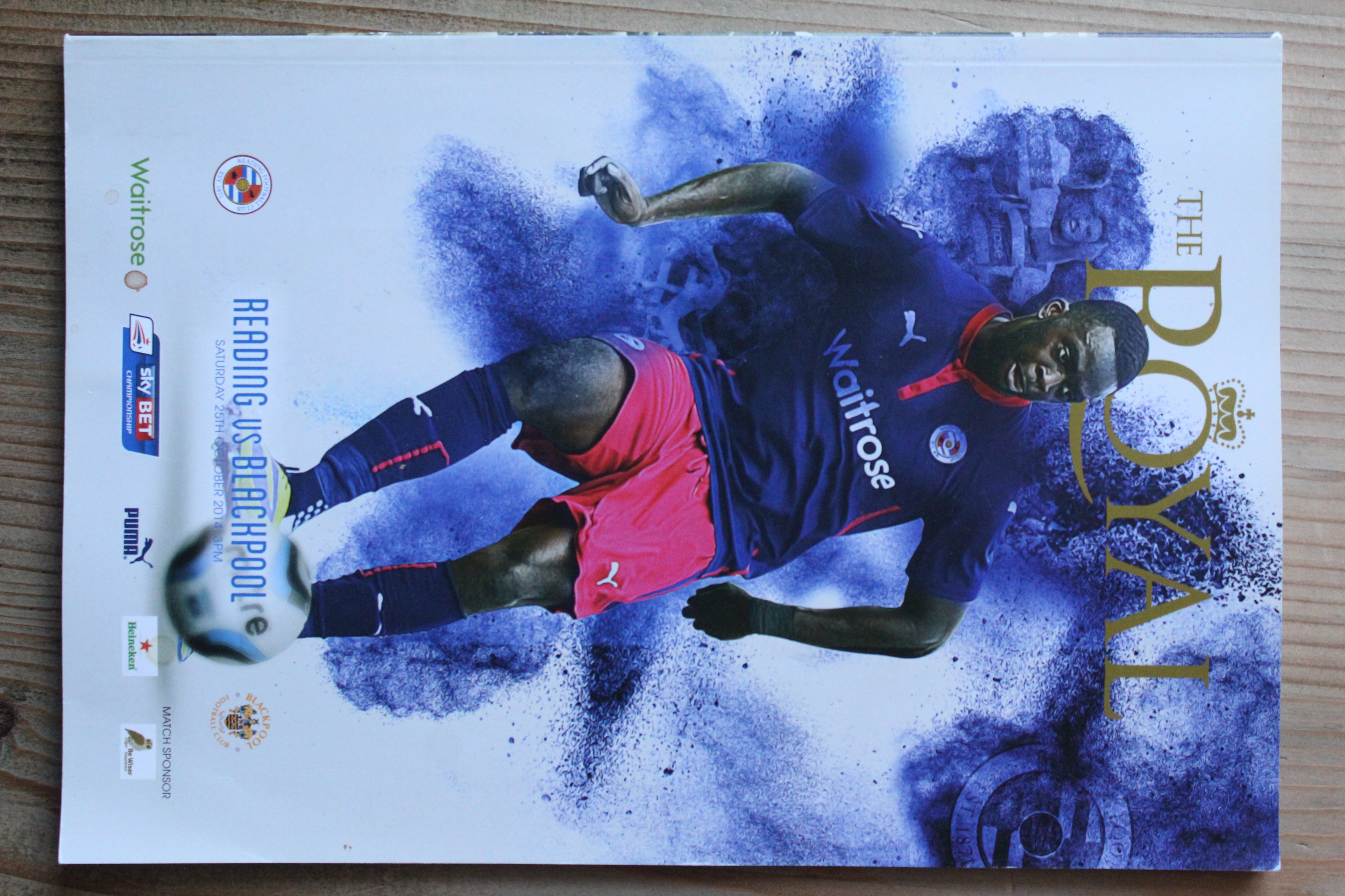 Reading FC v Blackpool FC