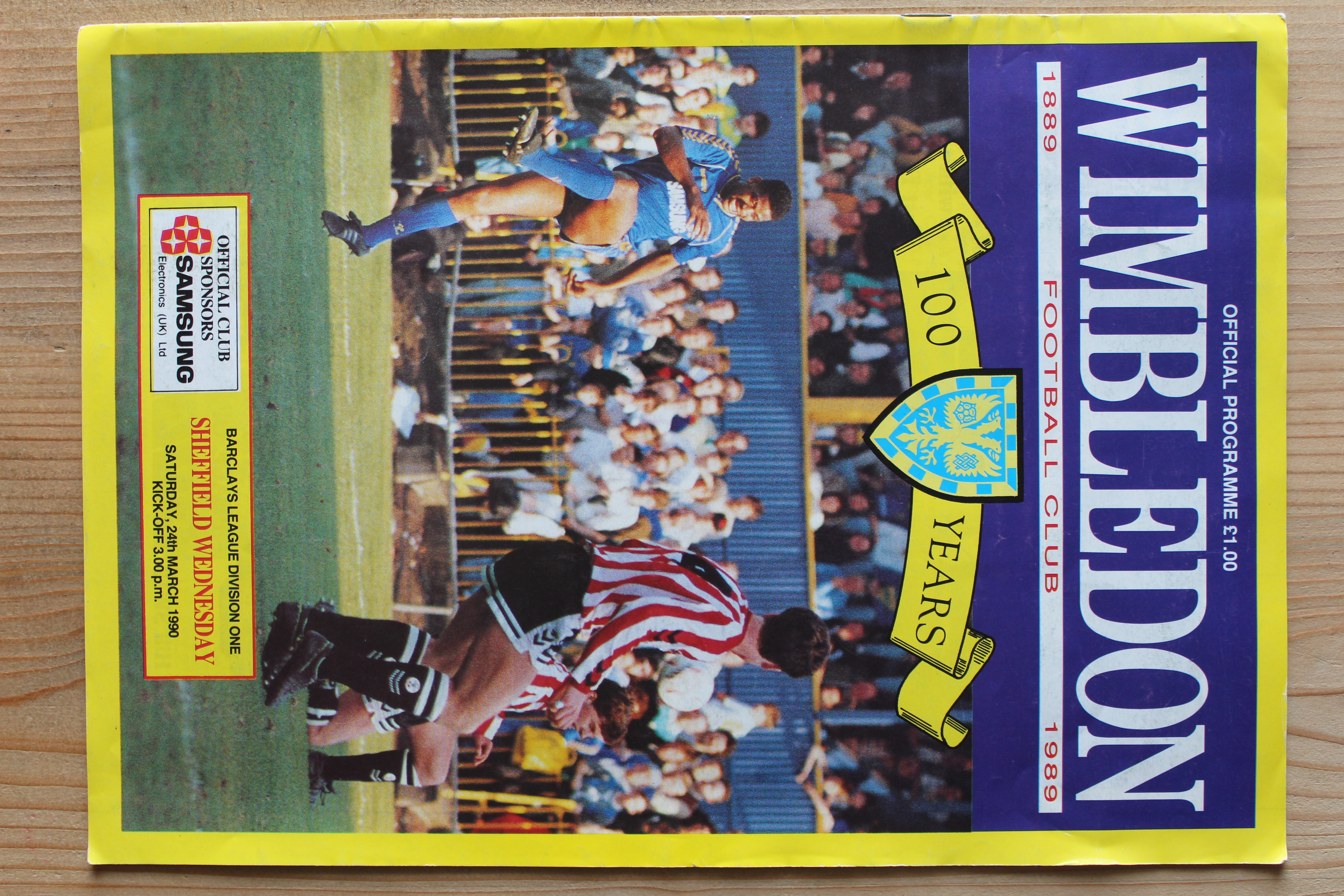 Wimbledon v Sheffield Wednesday FC 