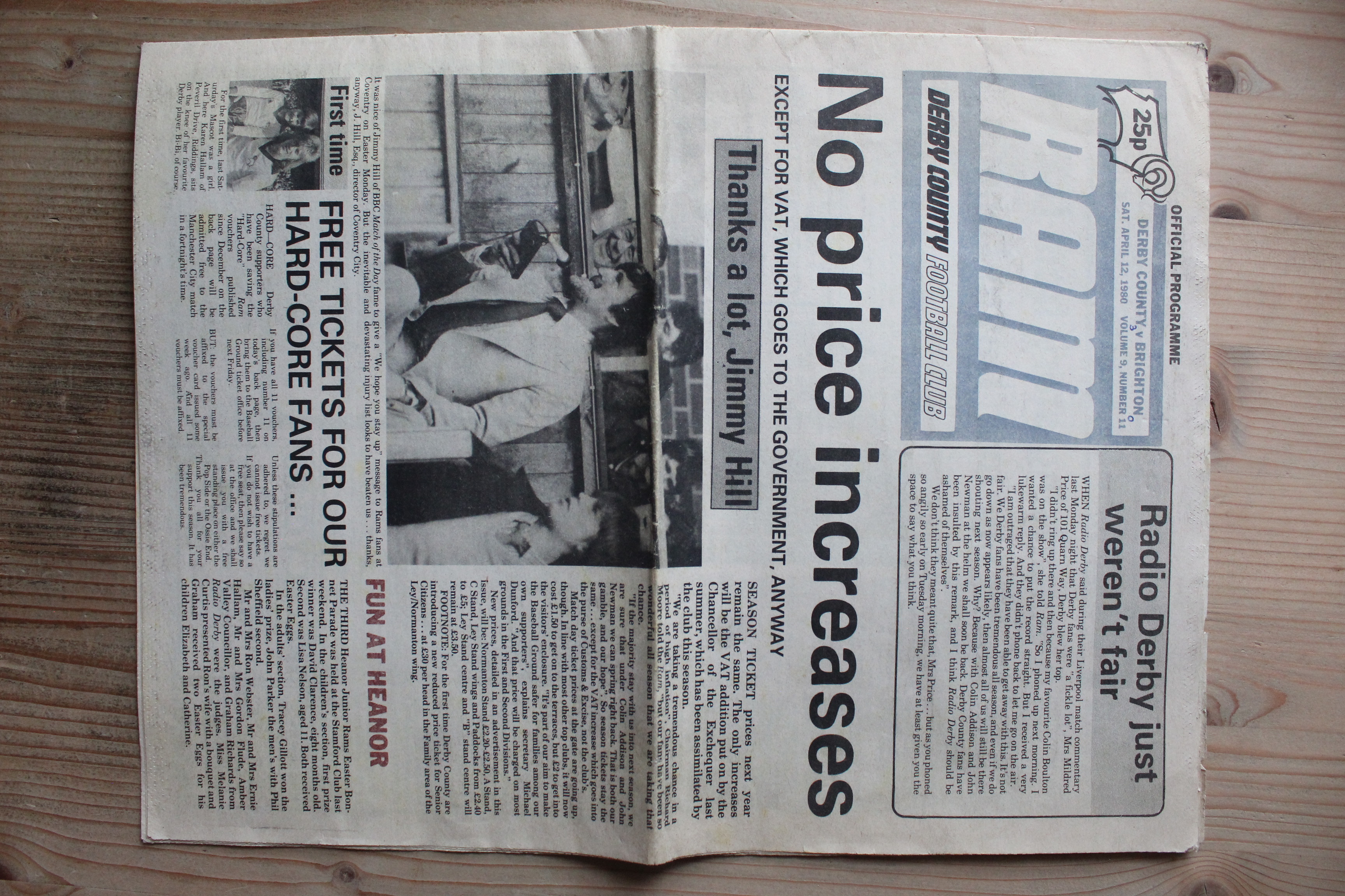 Derby County FC v Brighton & Hove Albion FC