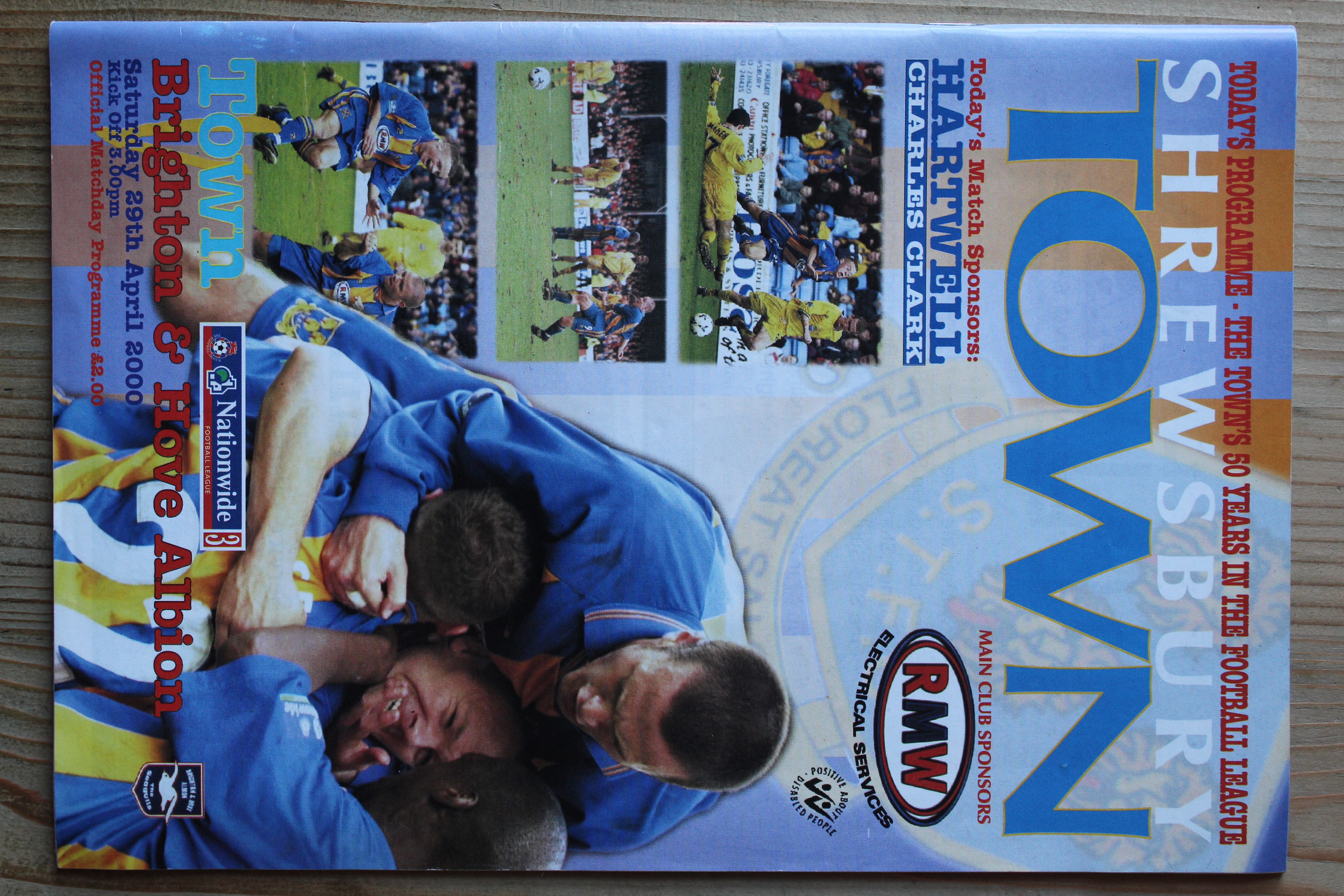 Shrewsbury Town FC v Brighton & Hove Albion FC