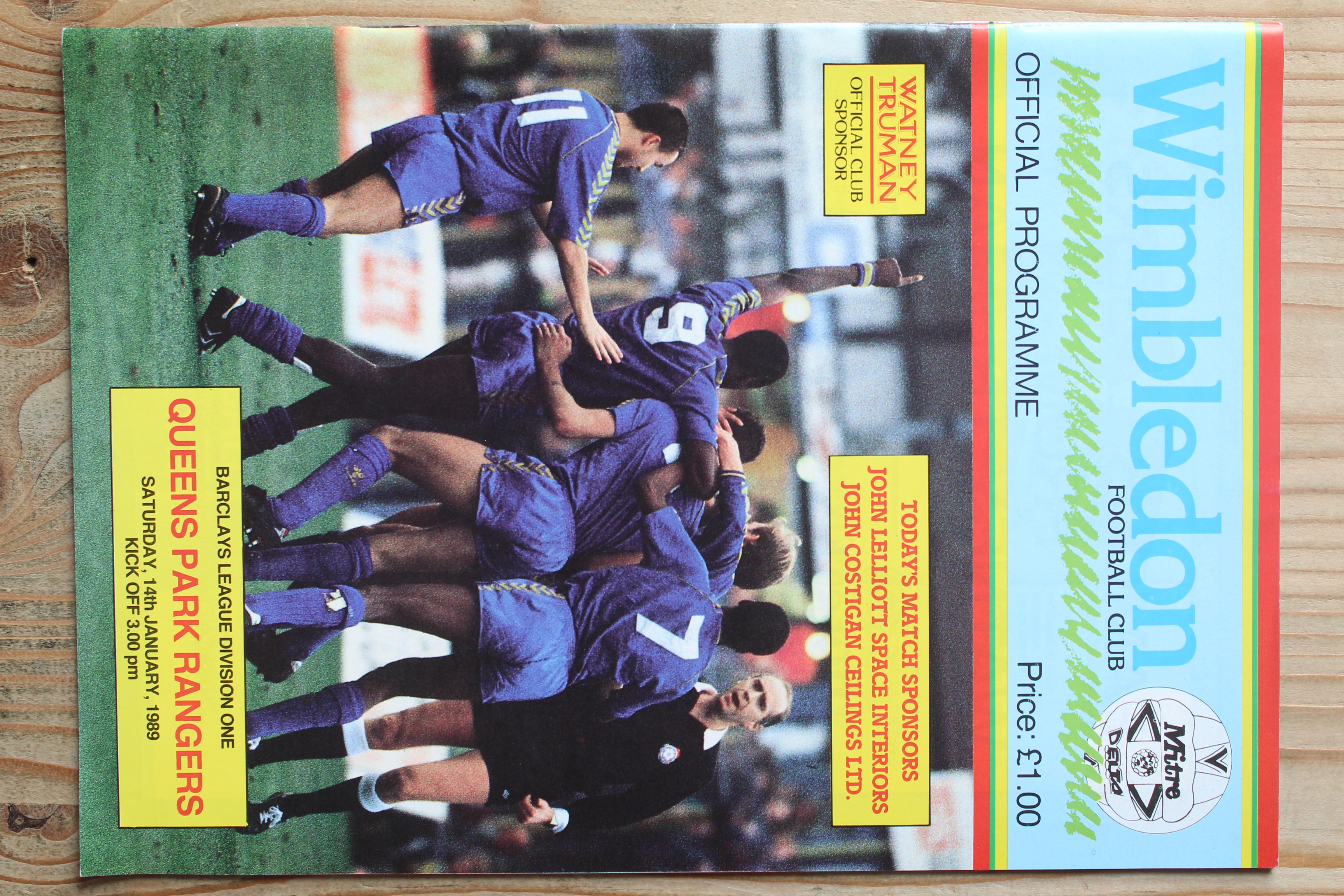 Wimbledon v Queens Park Rangers FC
