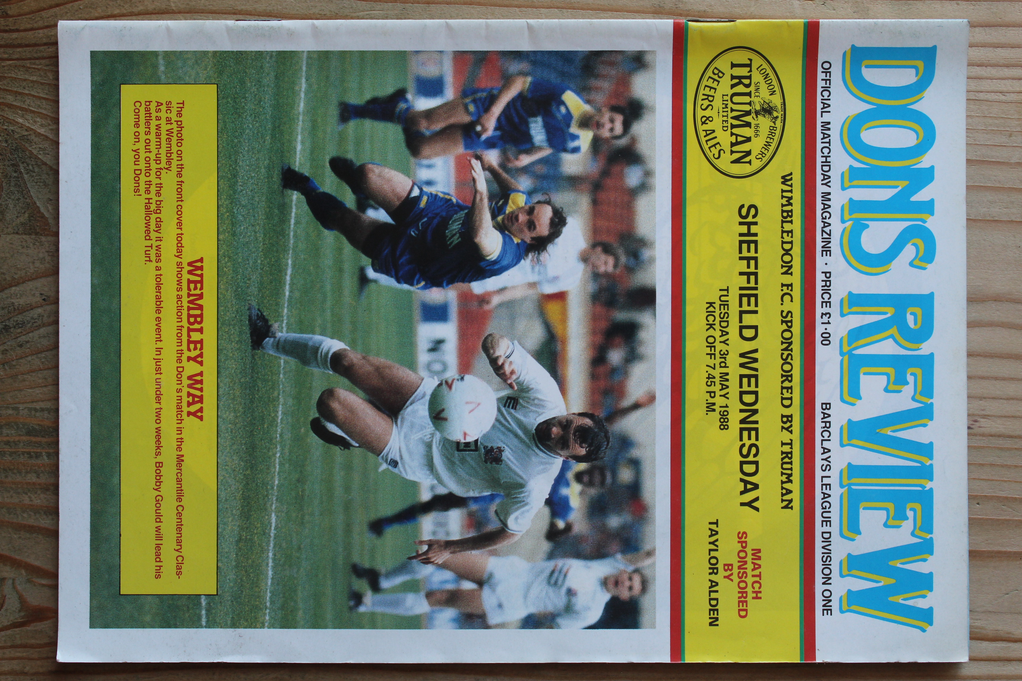 Wimbledon v Sheffield Wednesday FC 