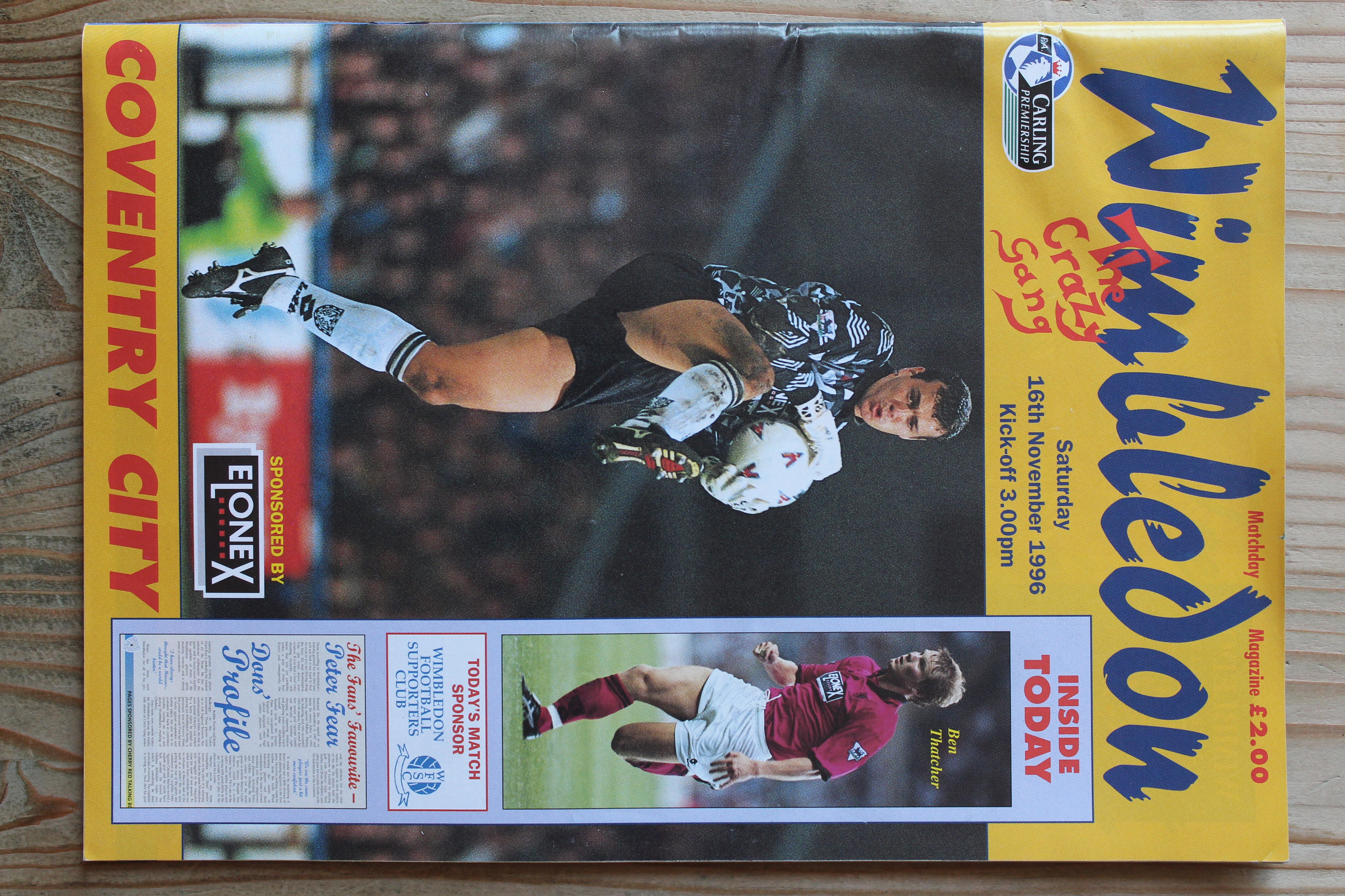 Wimbledon v Coventry City FC