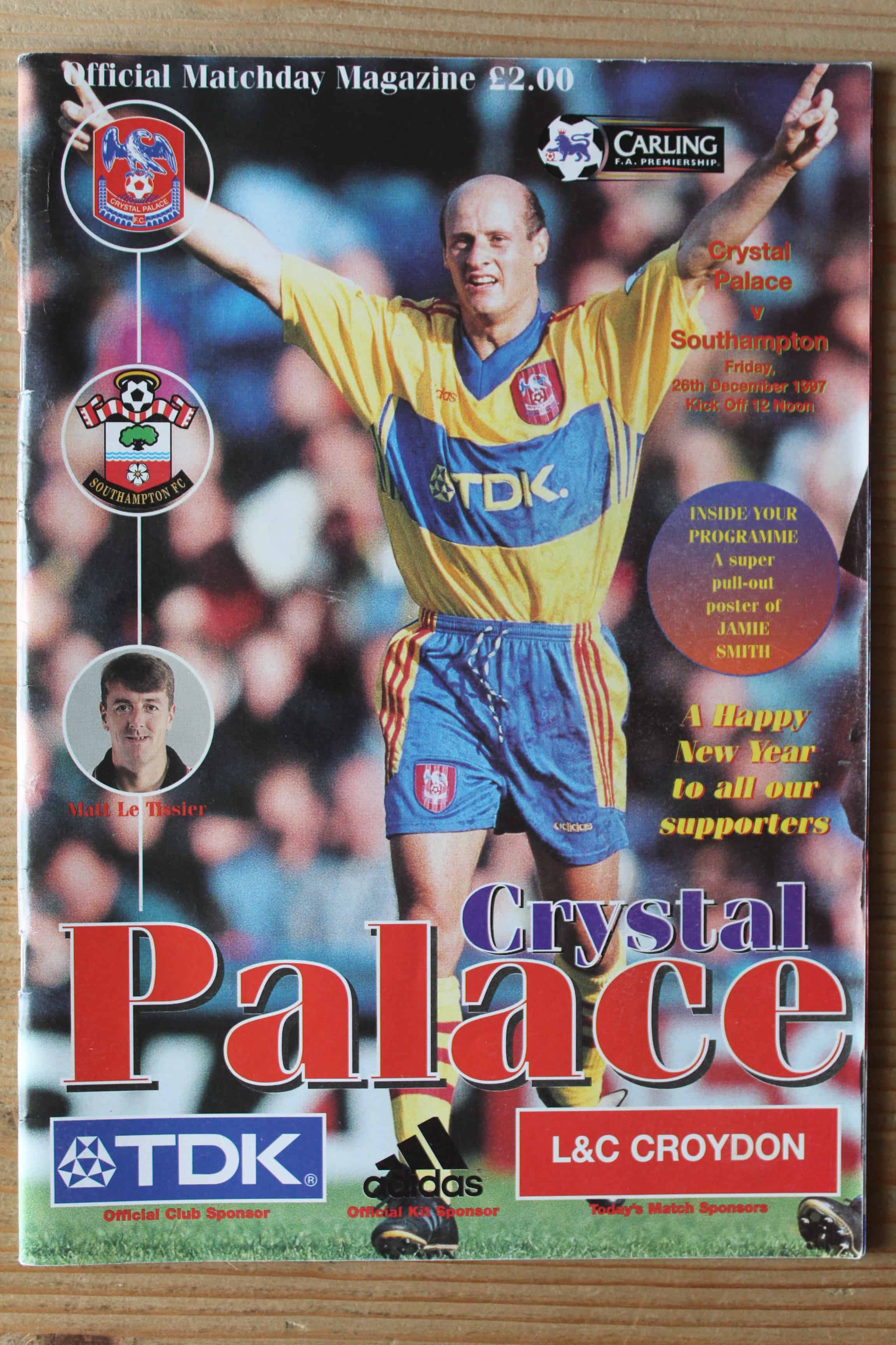 Crystal Palace FC v Southampton FC