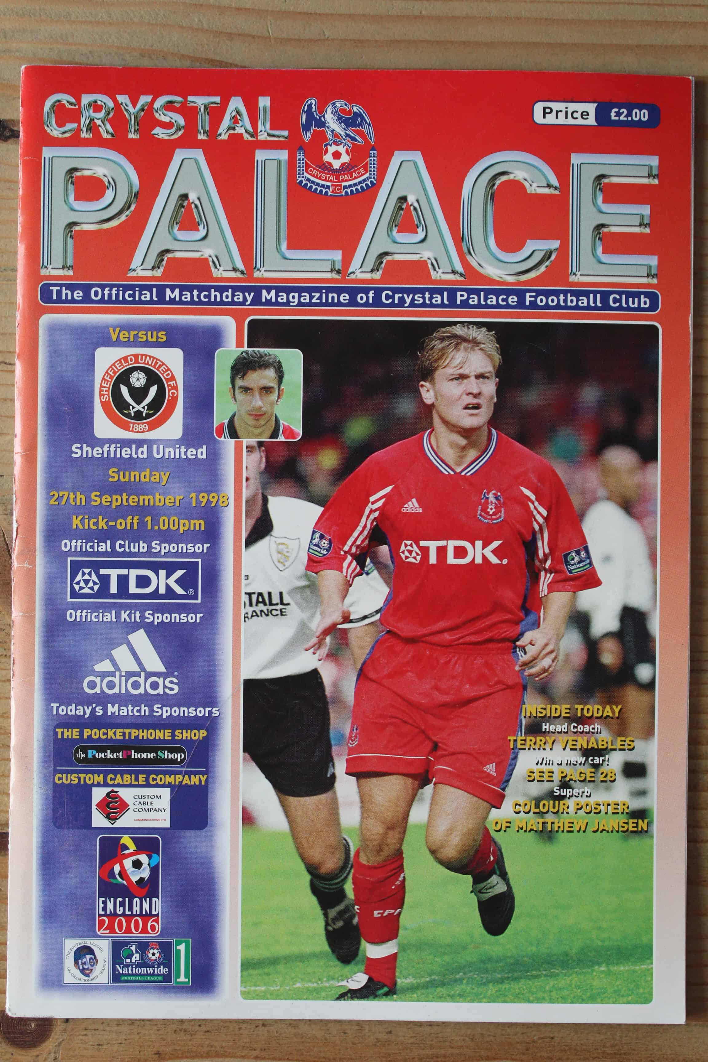 Crystal Palace FC v Sheffield United FC