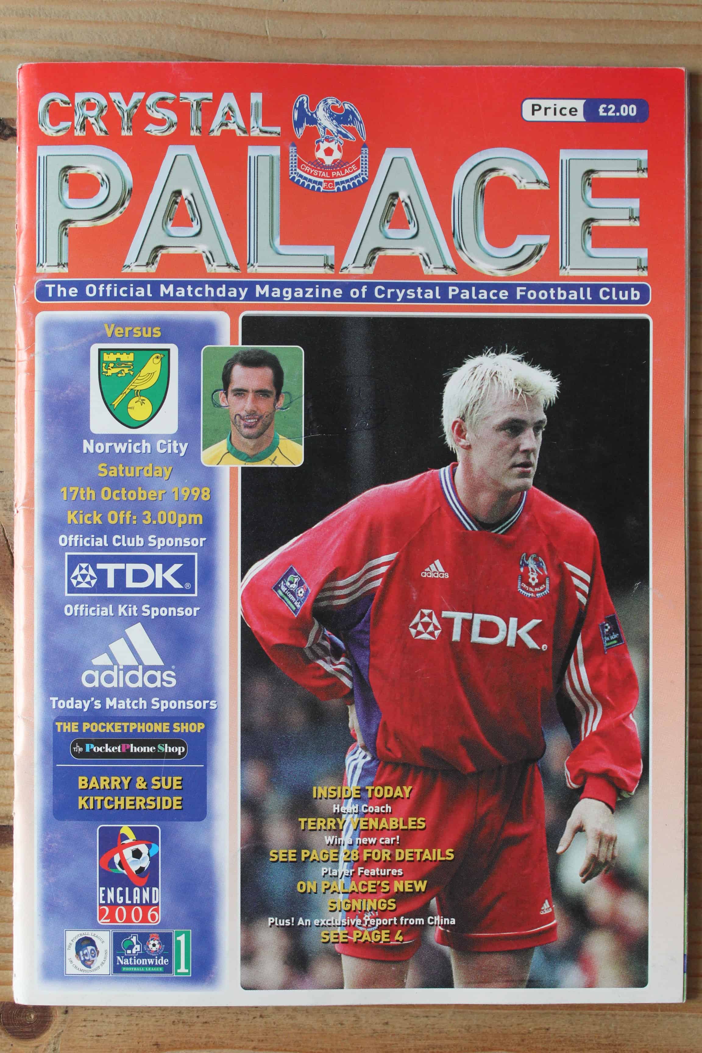 Crystal Palace FC v Norwich City FC