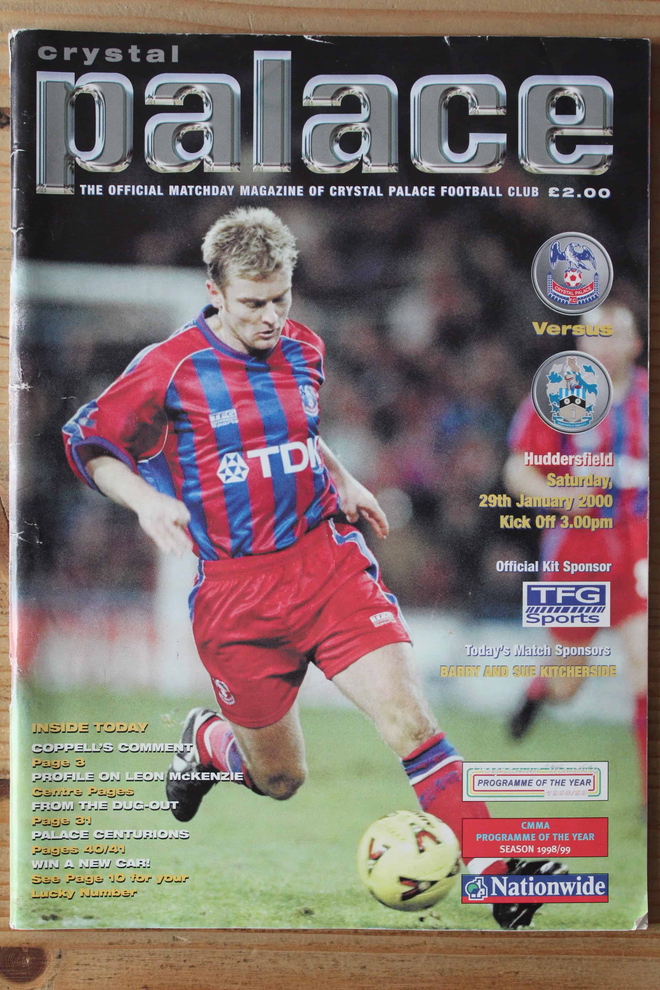 Crystal Palace FC v Huddersfield Town FC
