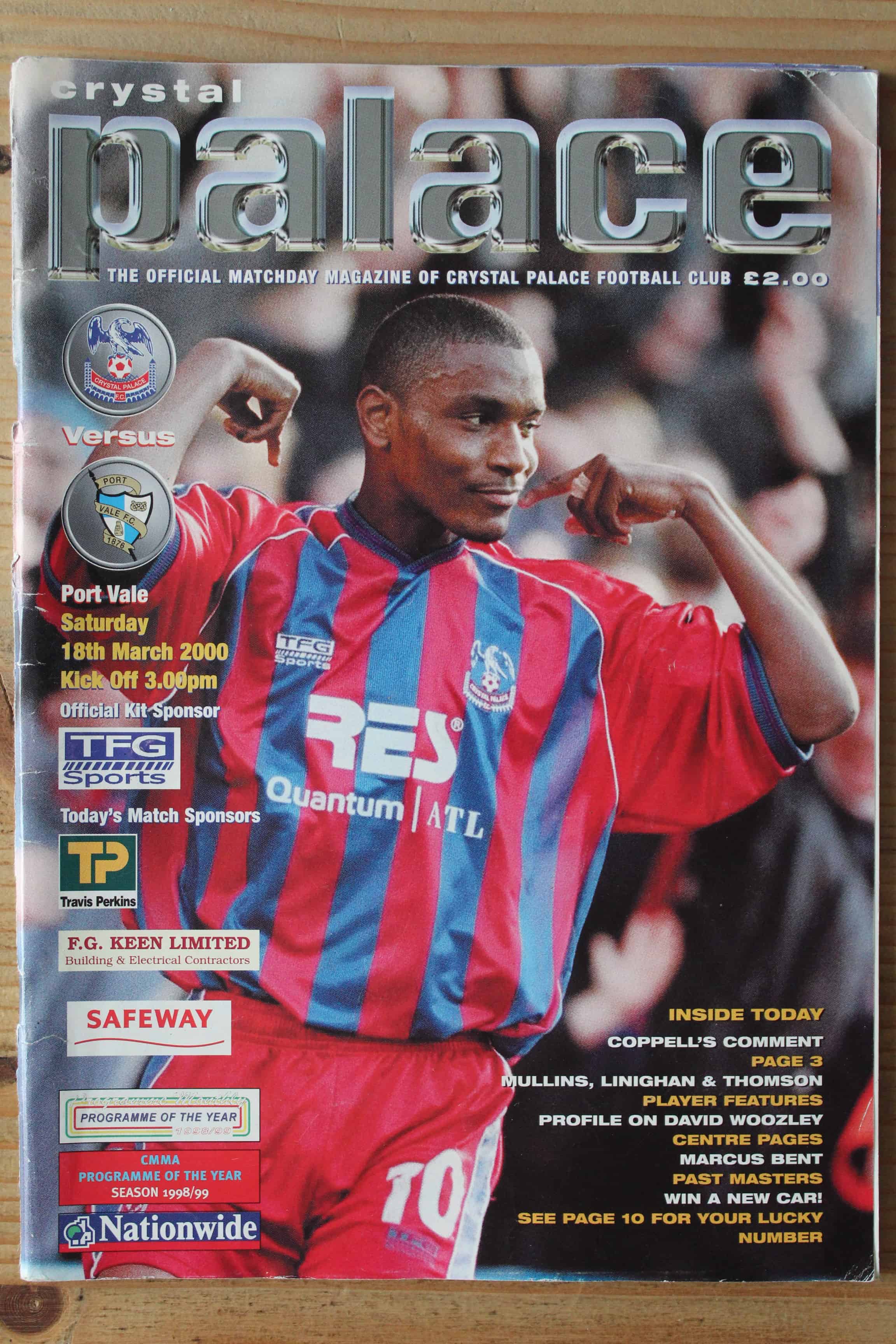 Crystal Palace FC v Port Vale FC