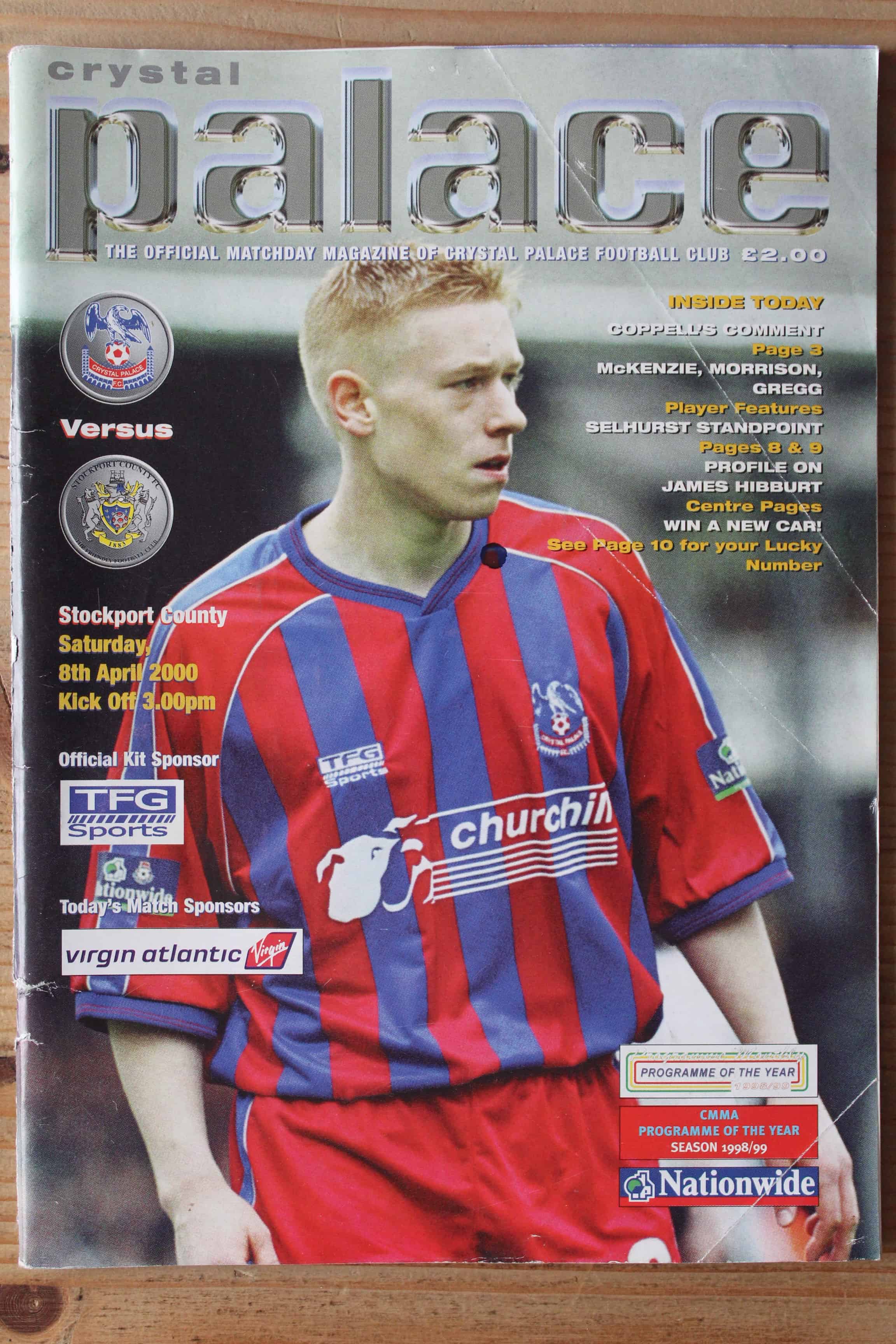 Crystal Palace FC v Stockport County FC