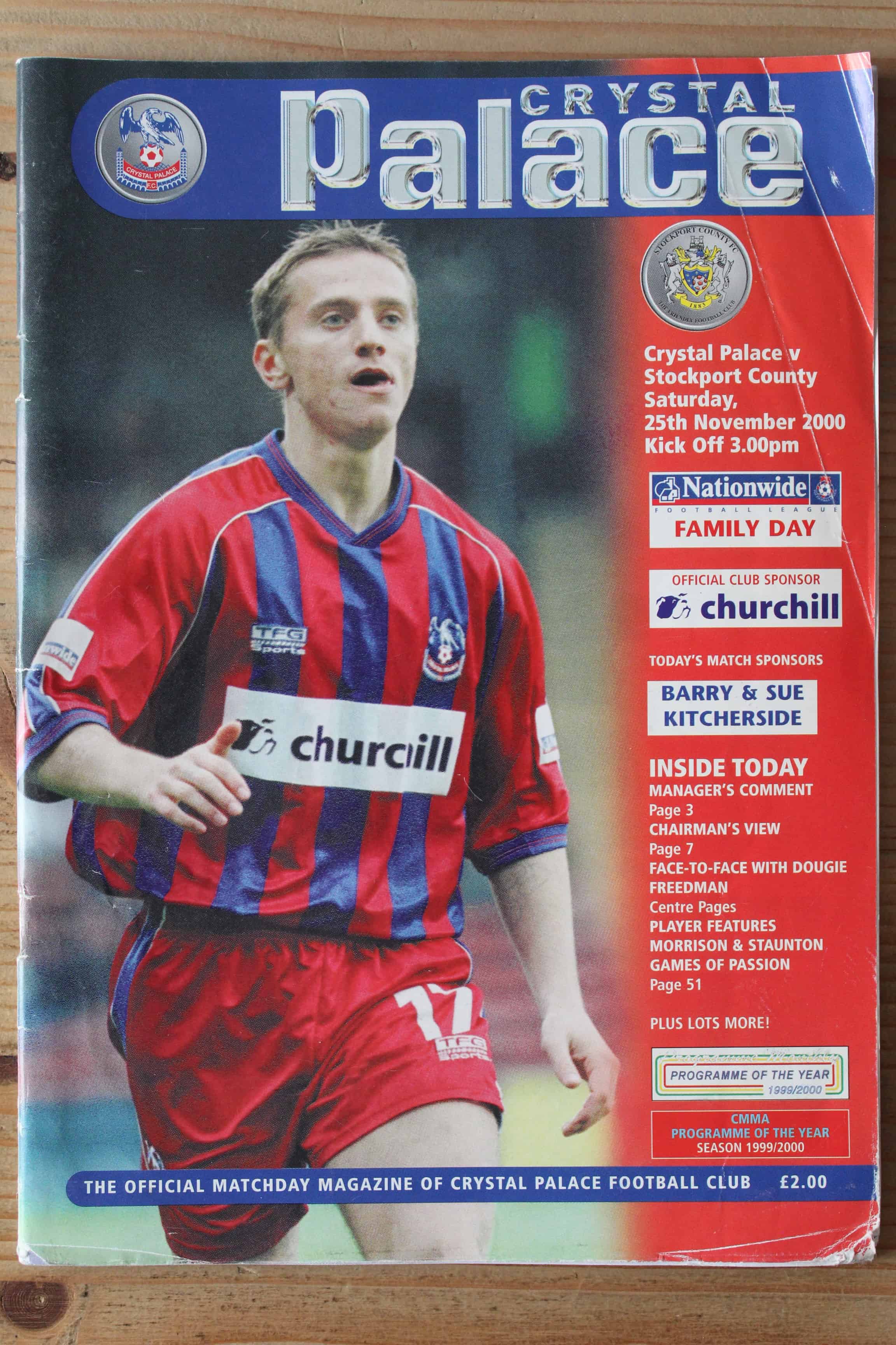 Crystal Palace FC v Stockport County FC