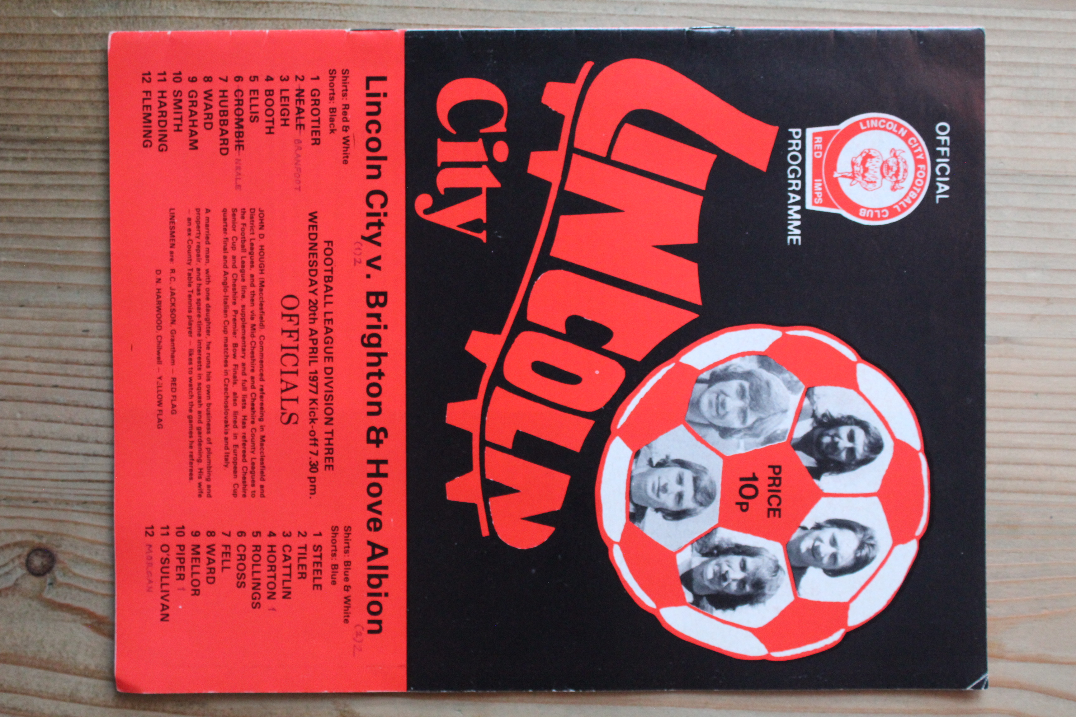 Lincoln City FC v Brighton & Hove Albion FC