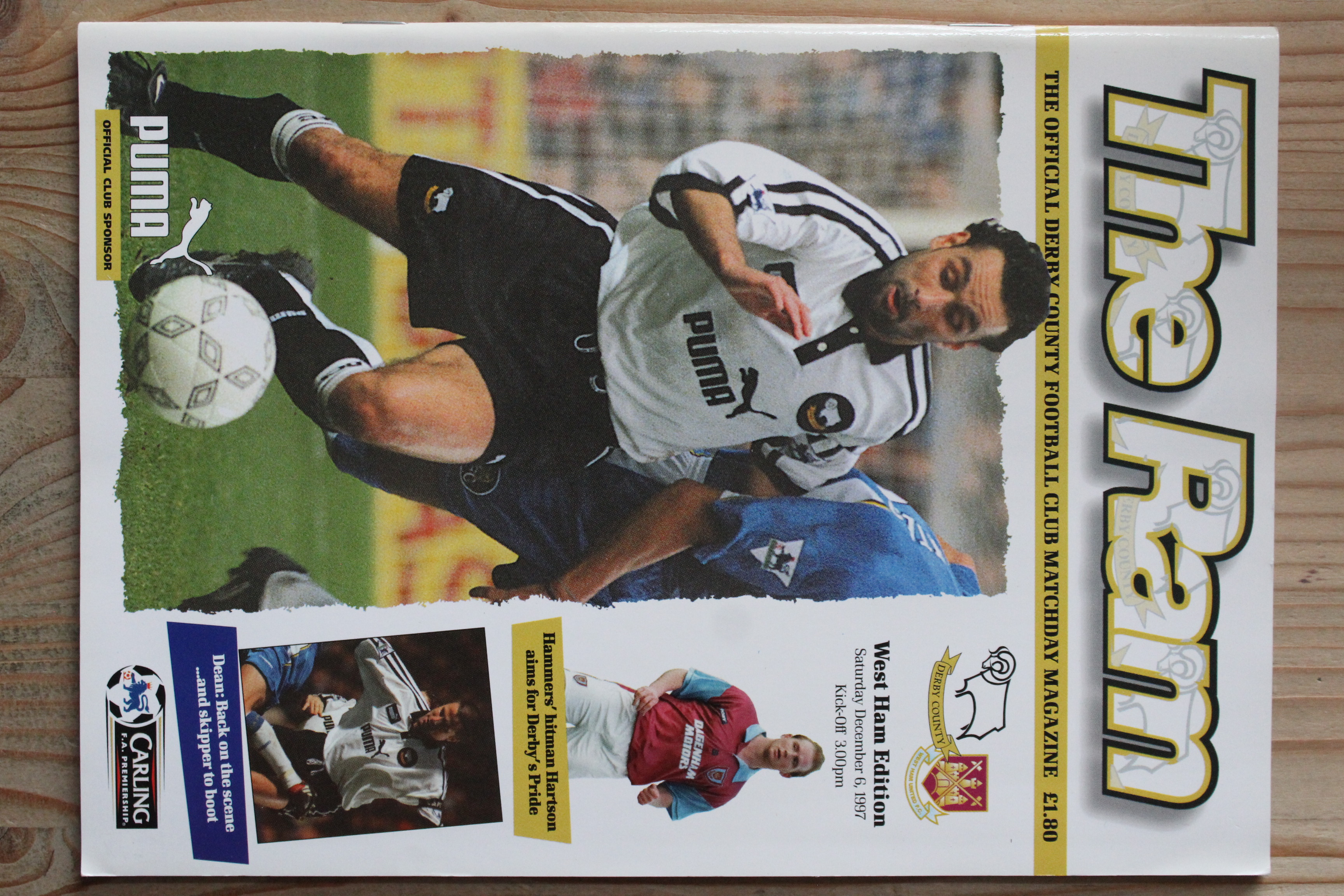 Derby County FC v West Ham United FC