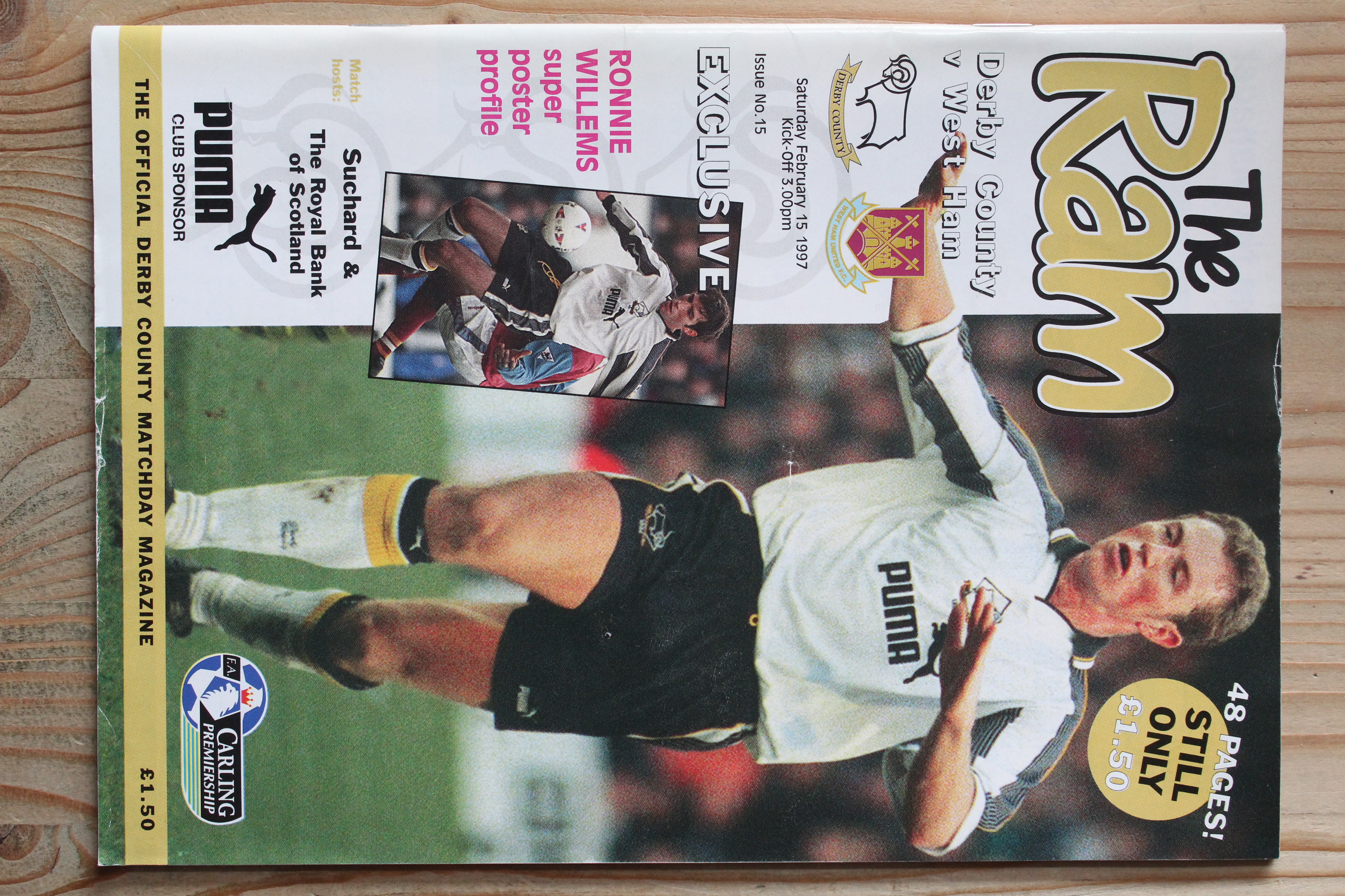 Derby County FC v West Ham United FC