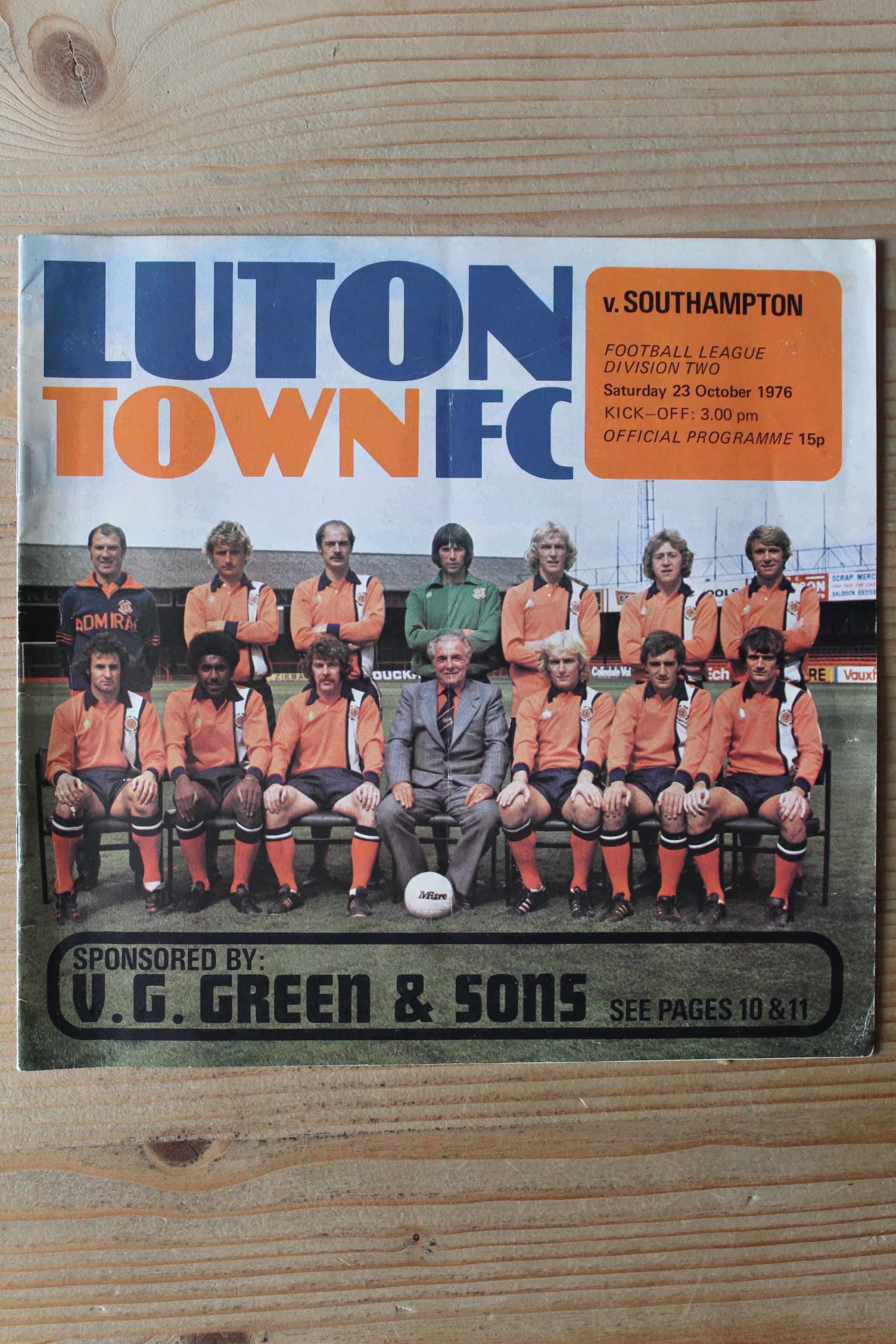 Luton Town FC v Southampton FC