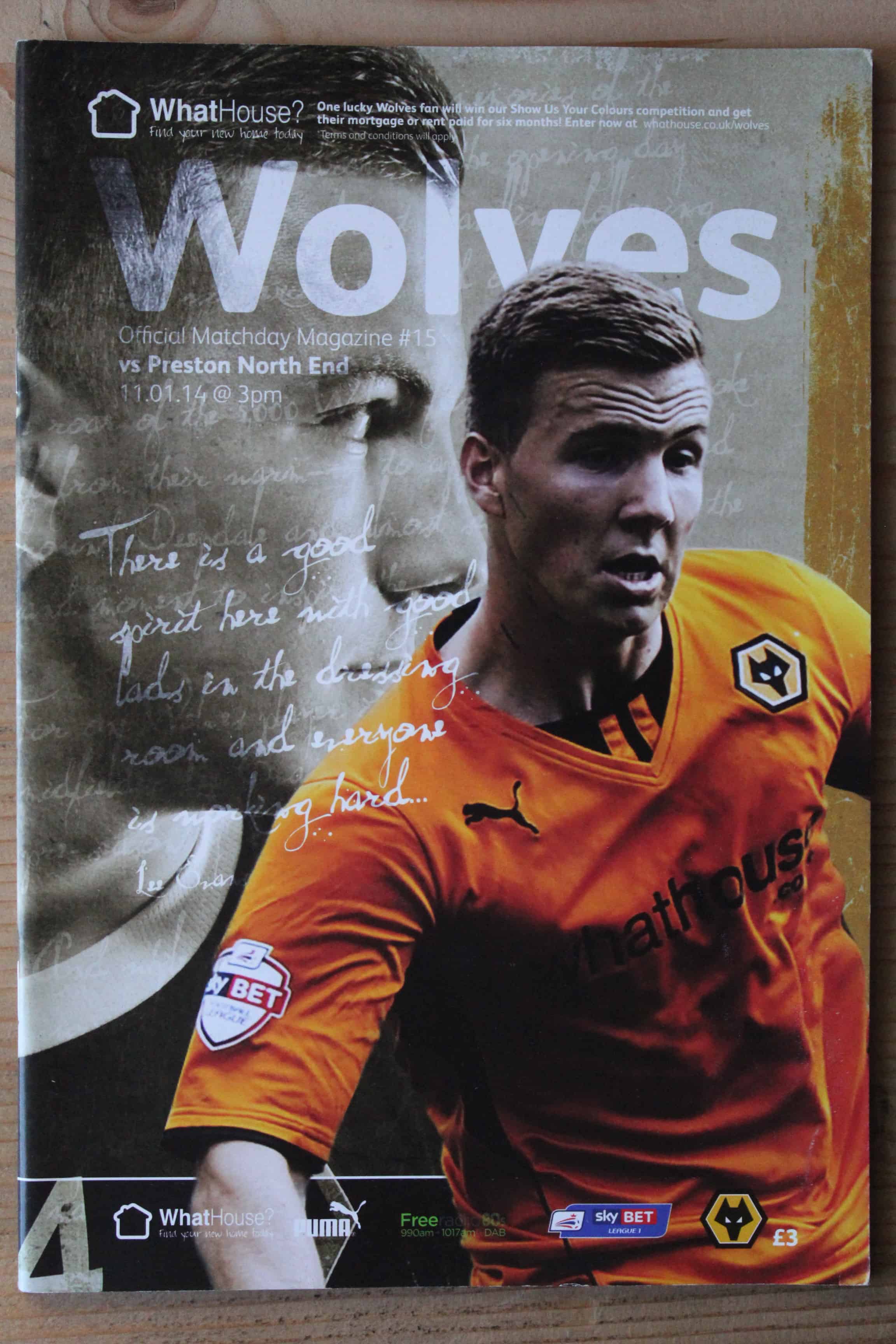Wolverhampton Wanderers FC v Preston North End FC