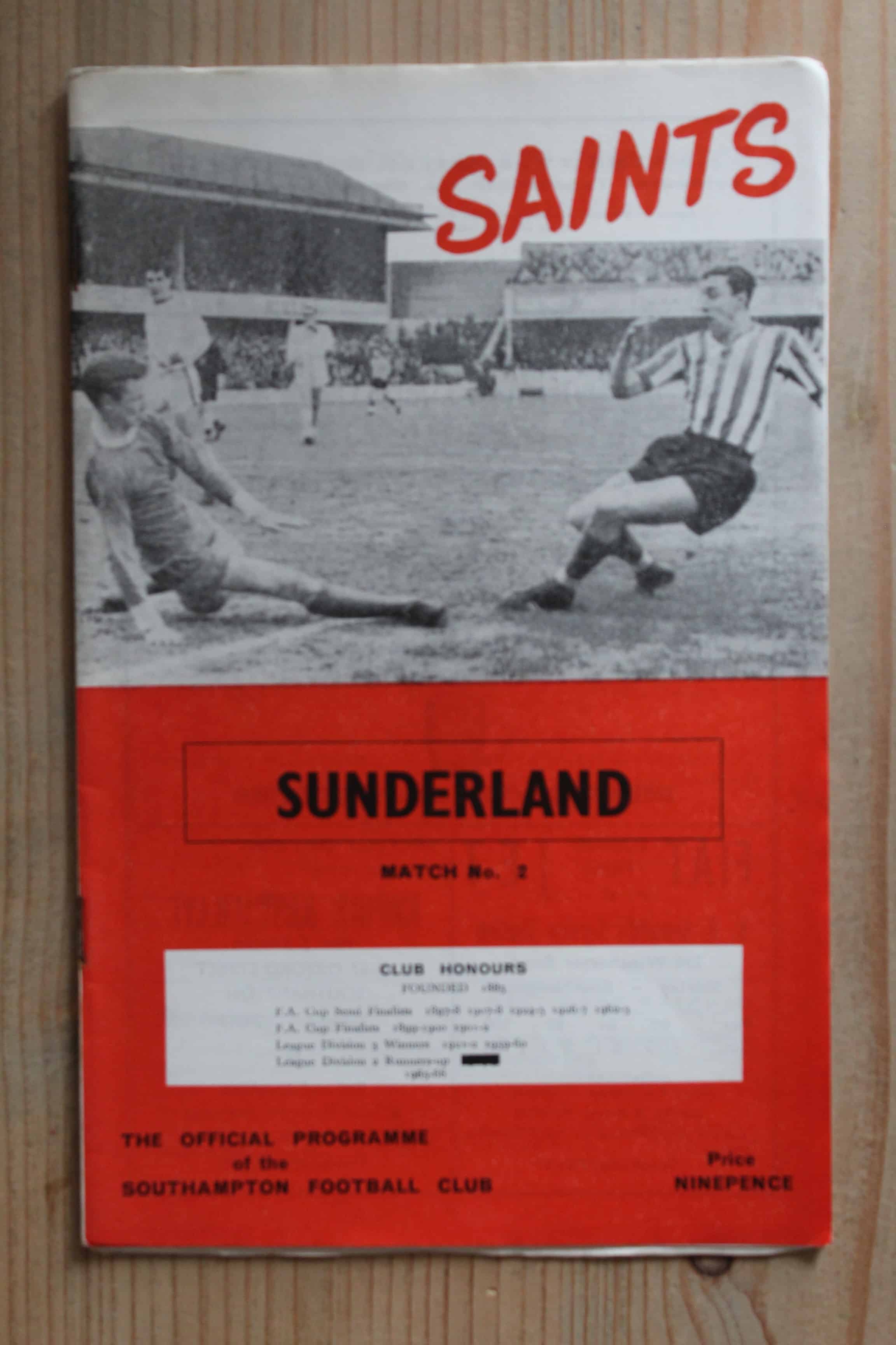 Southampton FC v Sunderland FC